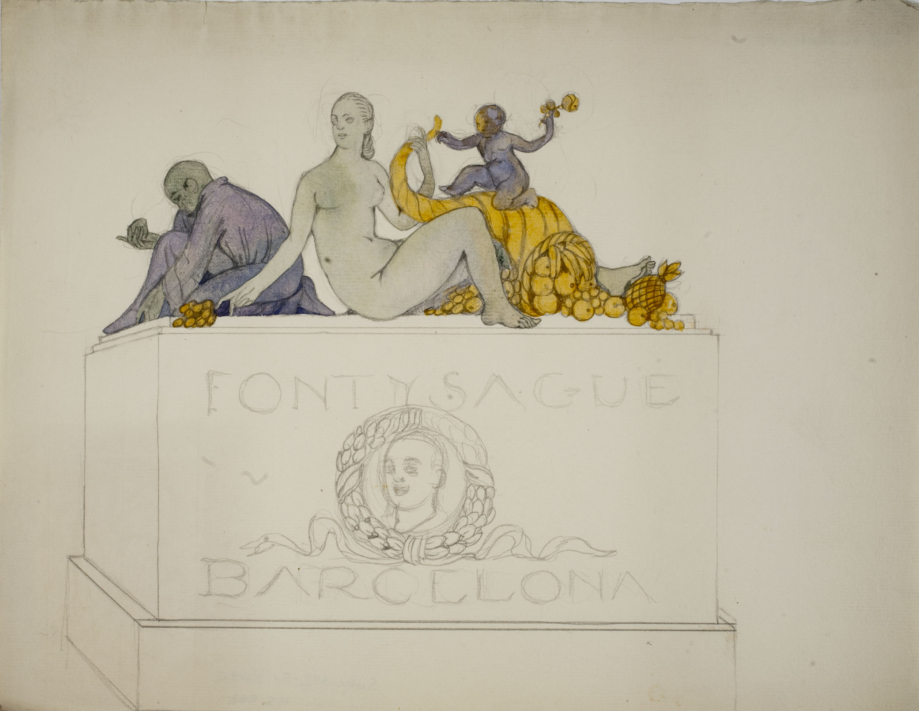 image for: Ismael Smith - Projecte de monument a Norbert Font i Sagué - 1915
