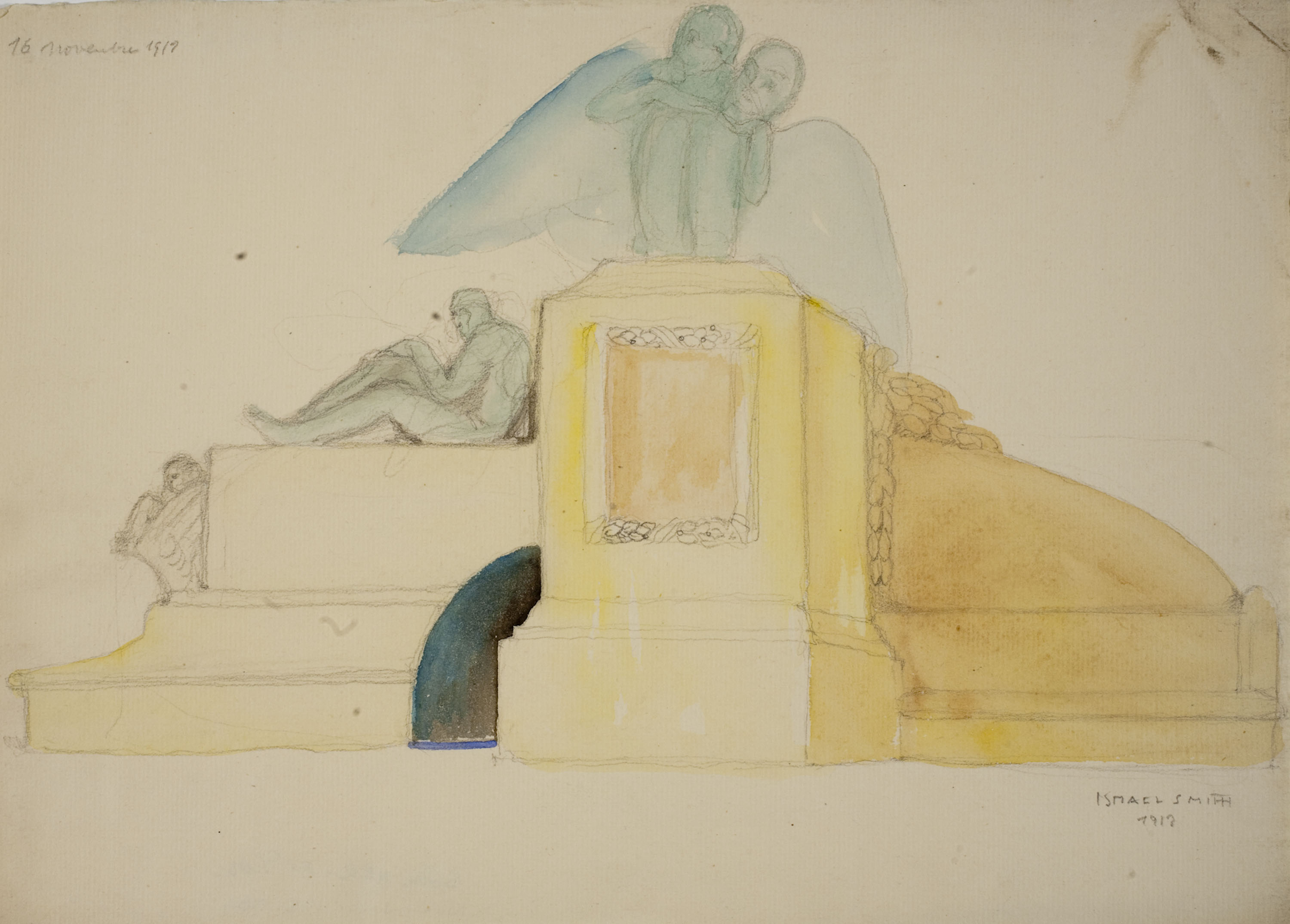 image for: Ismael Smith - Projecte de monument a l'aviador Salvador Hedilla - 1917