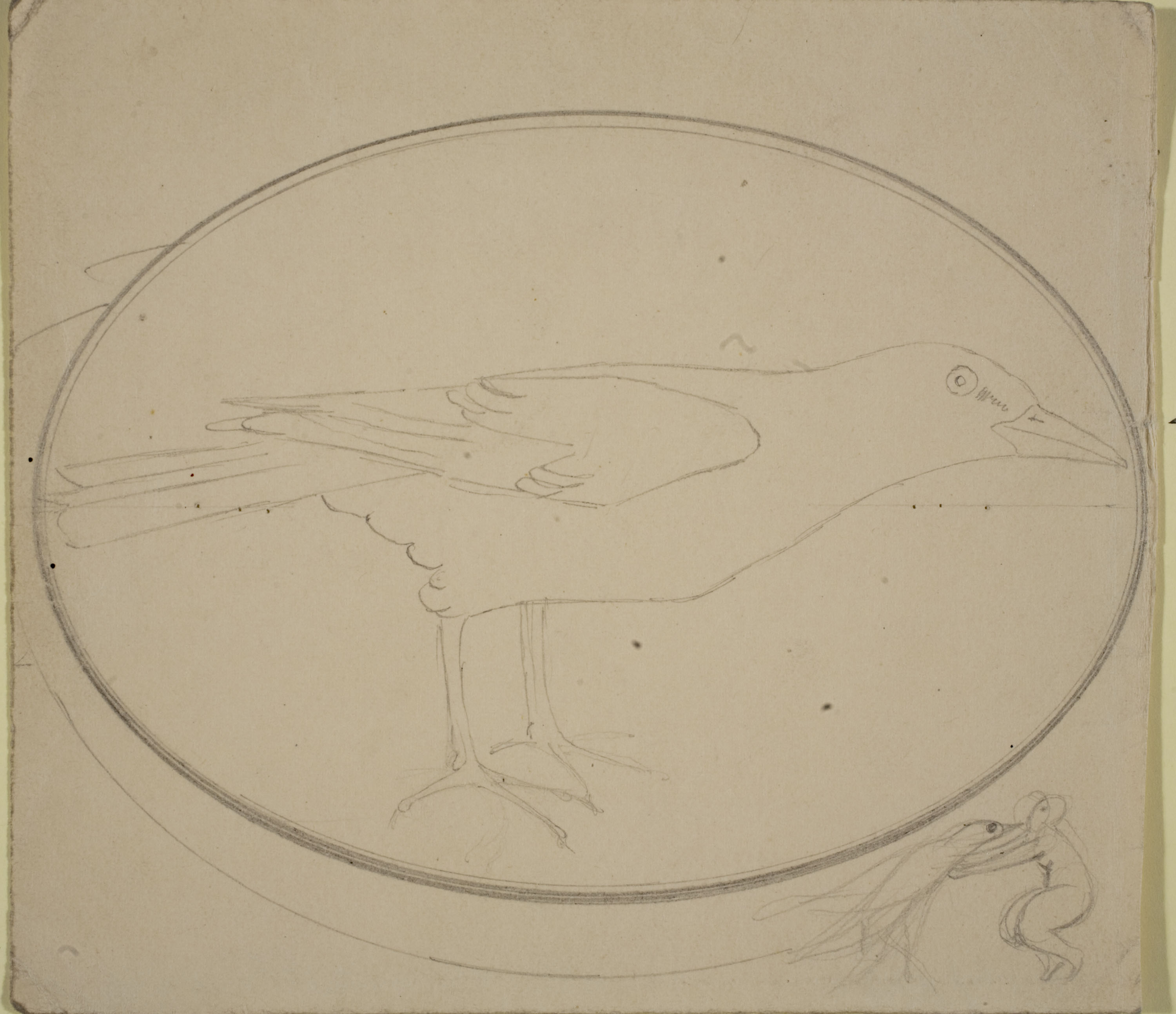 image for: Ismael Smith - Medalló amb ocell - Cap a 1906-1910