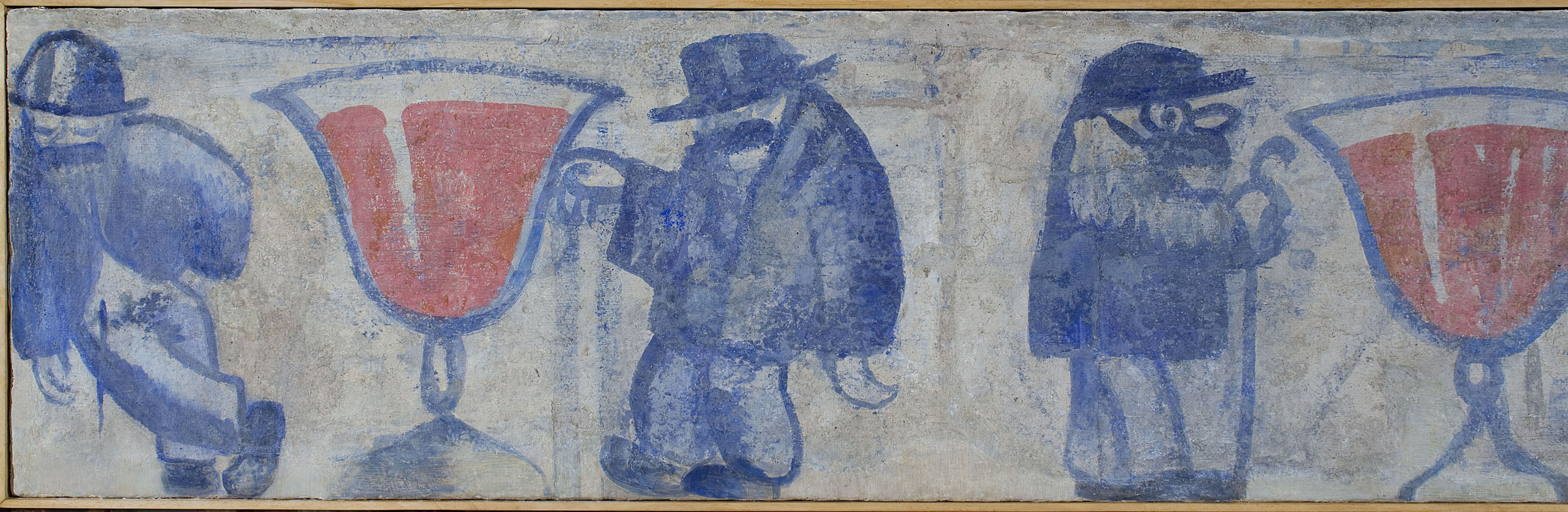 image for: Xavier Nogués - Fragment de la decoració mural del celler de les Galeries Laietanes - 1915 [1]