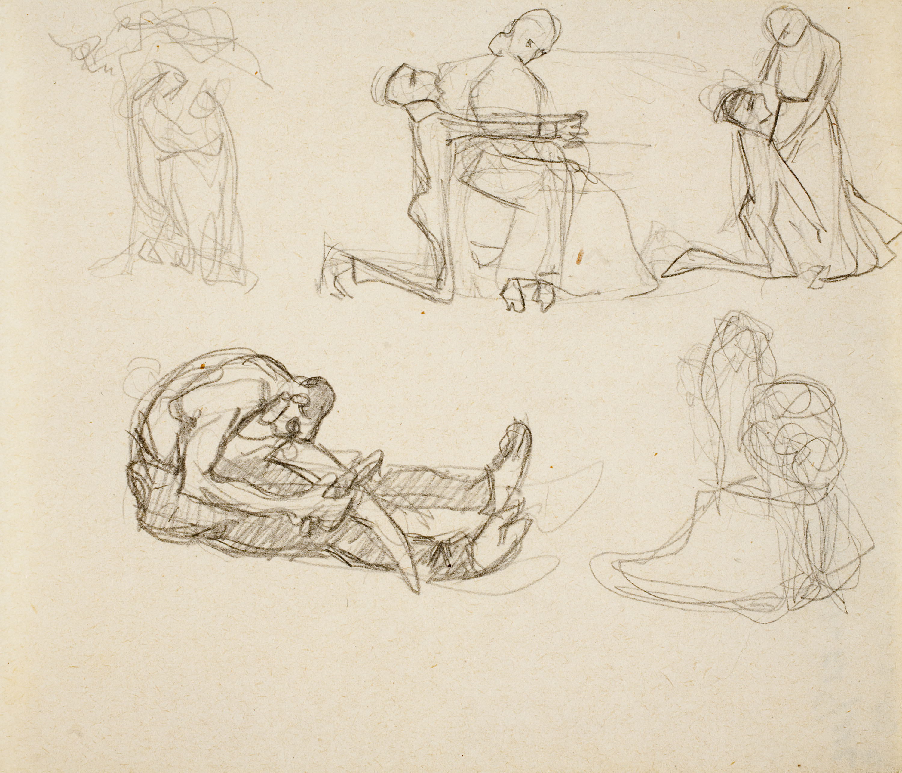 image for: Ismael Smith - Croquis de figures - Segle XX