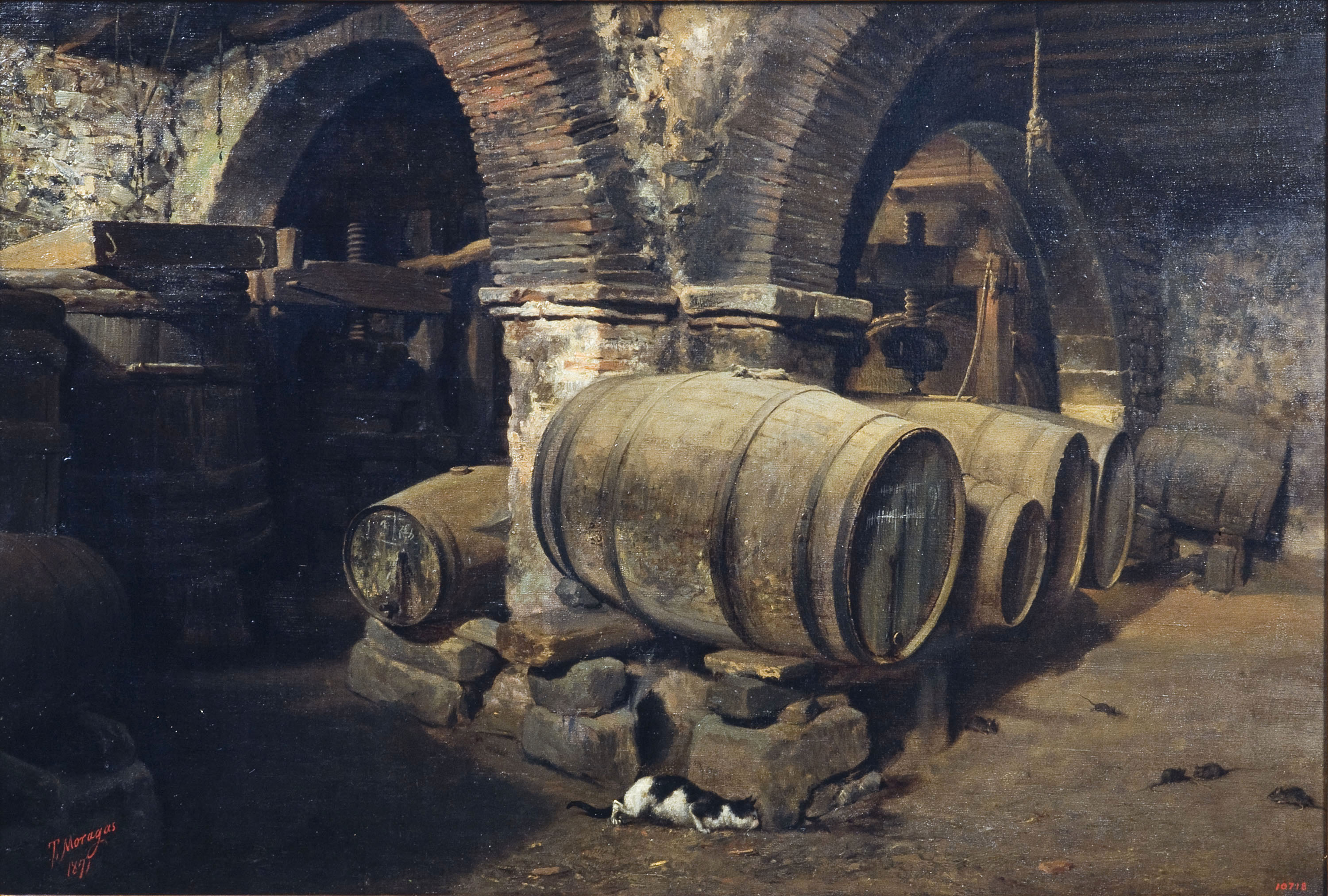 image for: Tomàs Moragas - Celler - 1871