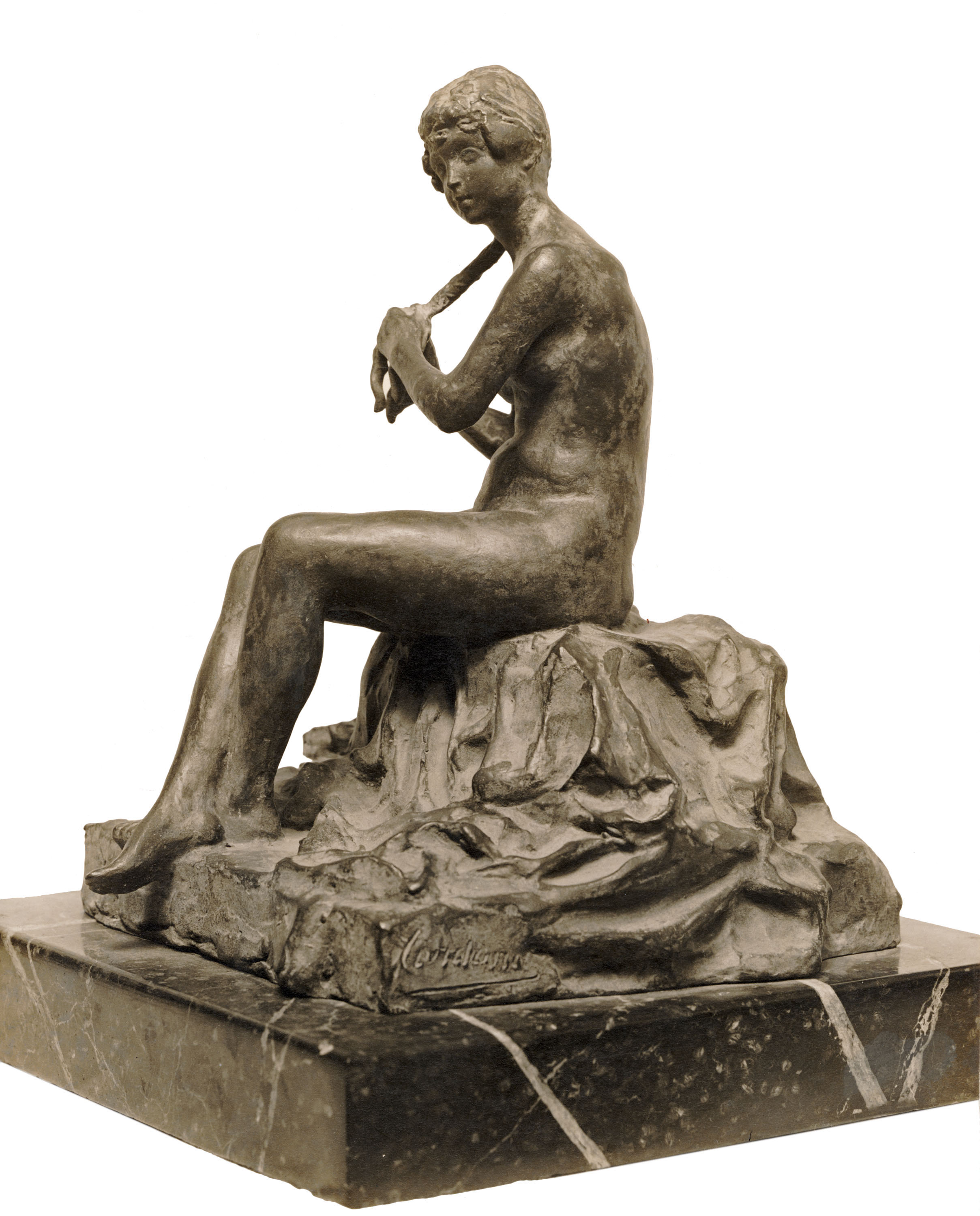 image for: Josep Cardona - Pentinant-se - Cap a 1919