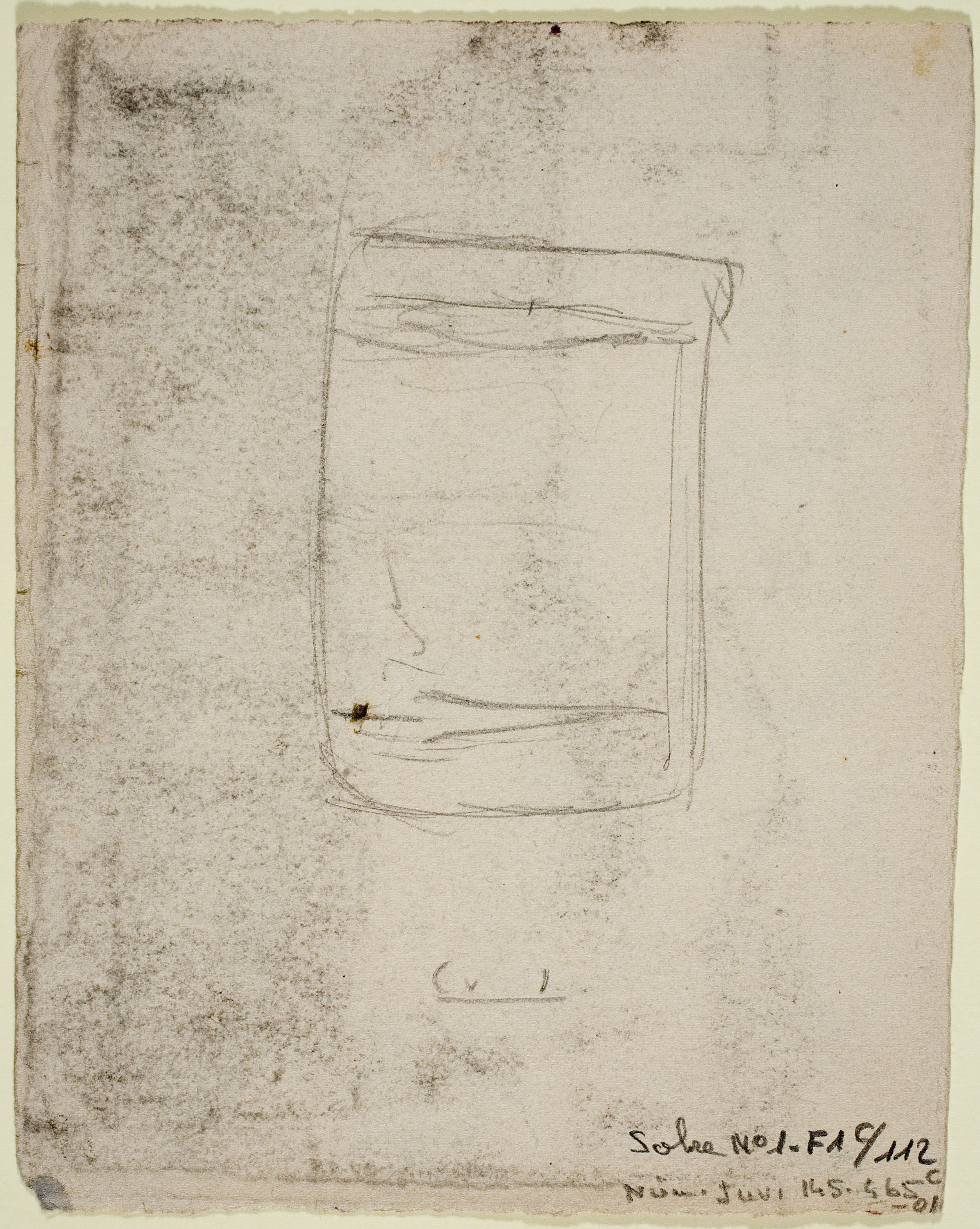 image for: Ismael Smith - Projecte de sivelles (anvers) / Croquis inconcret (revers) - Cap a 1905-1907 [1]