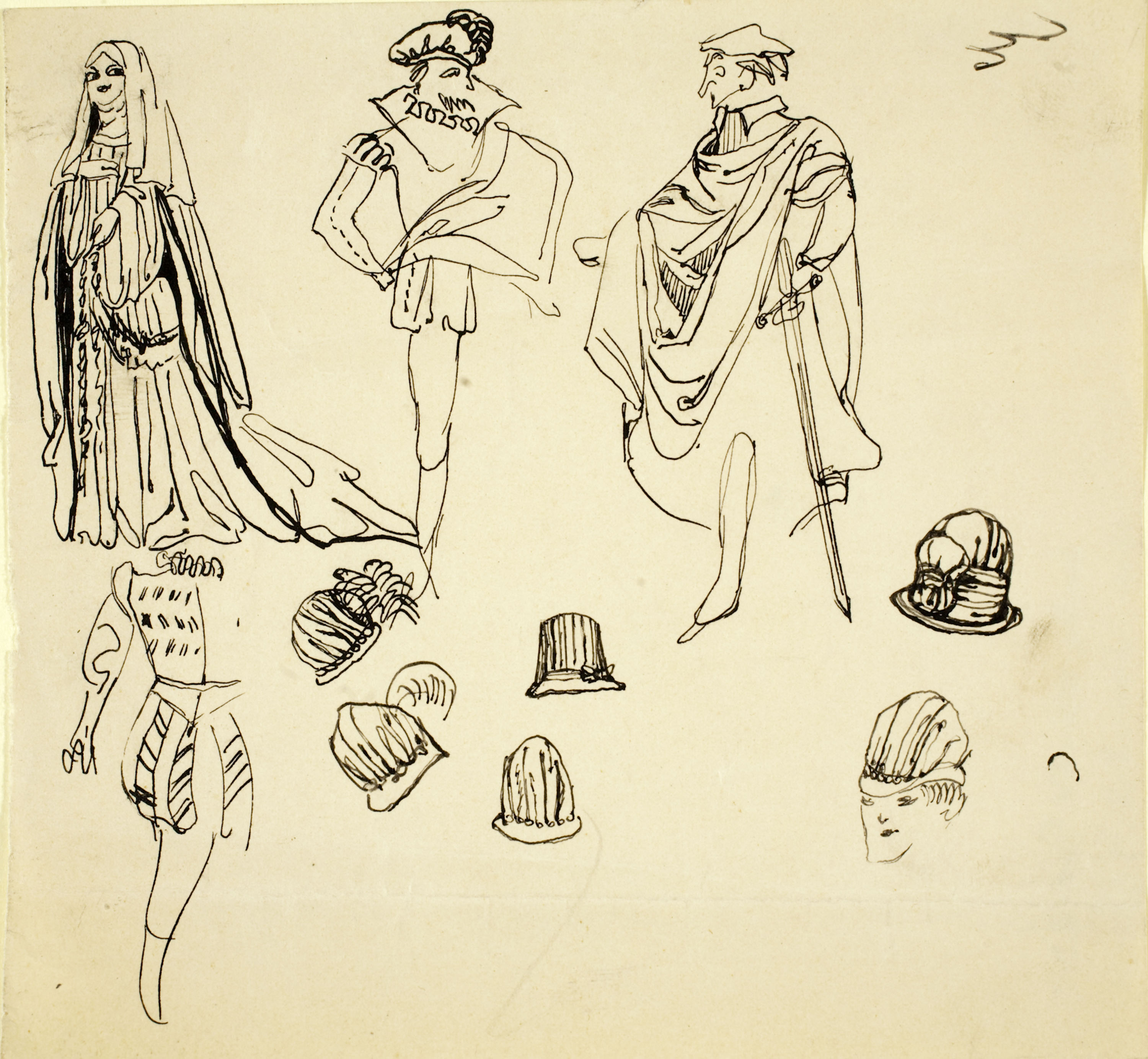 image for: Ismael Smith - Estudi d'indumentària - Cap a 1910