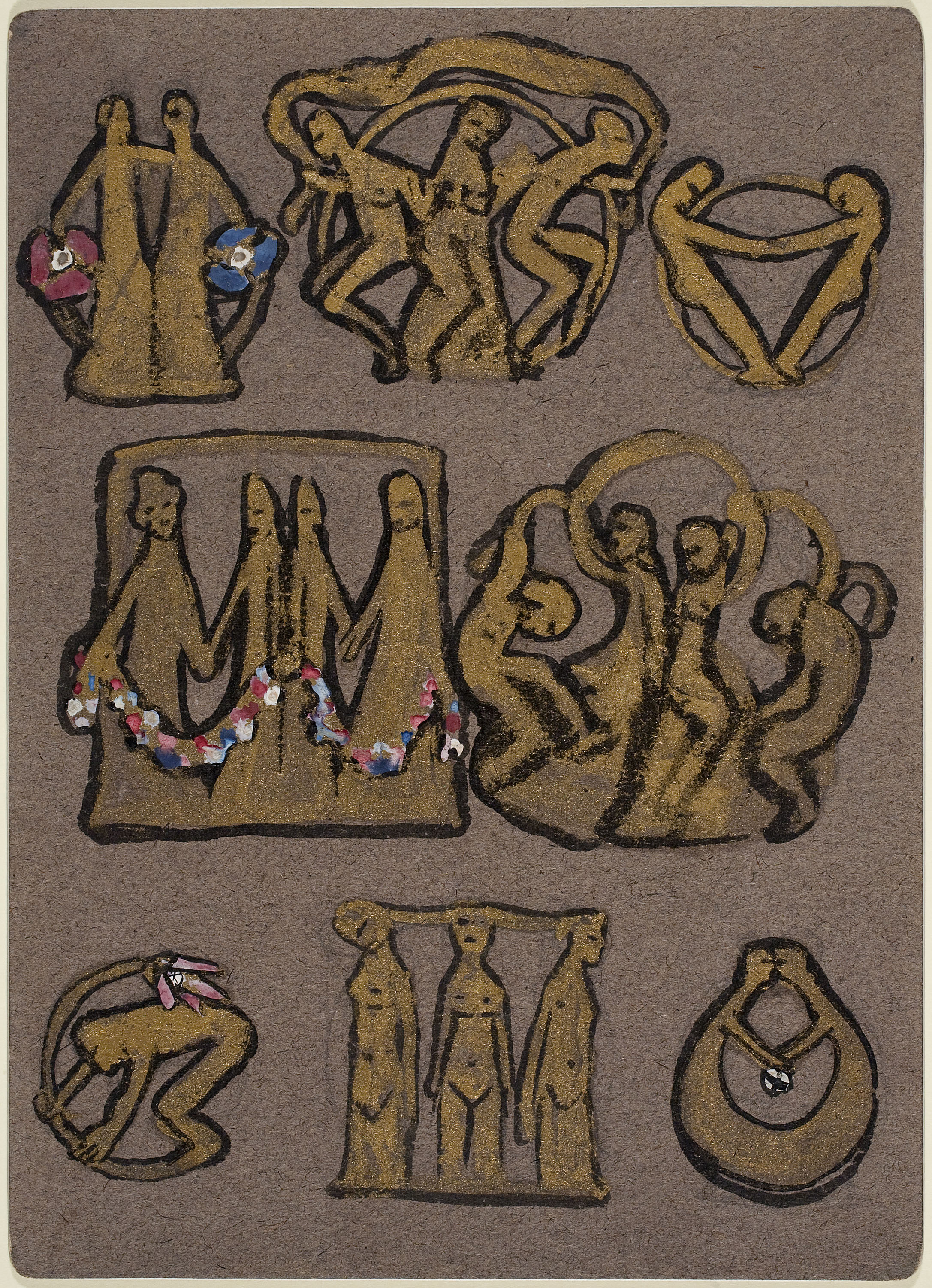 image for: Ismael Smith - Projecte de penjolls i agulles de pit - Cap a 1905-1907