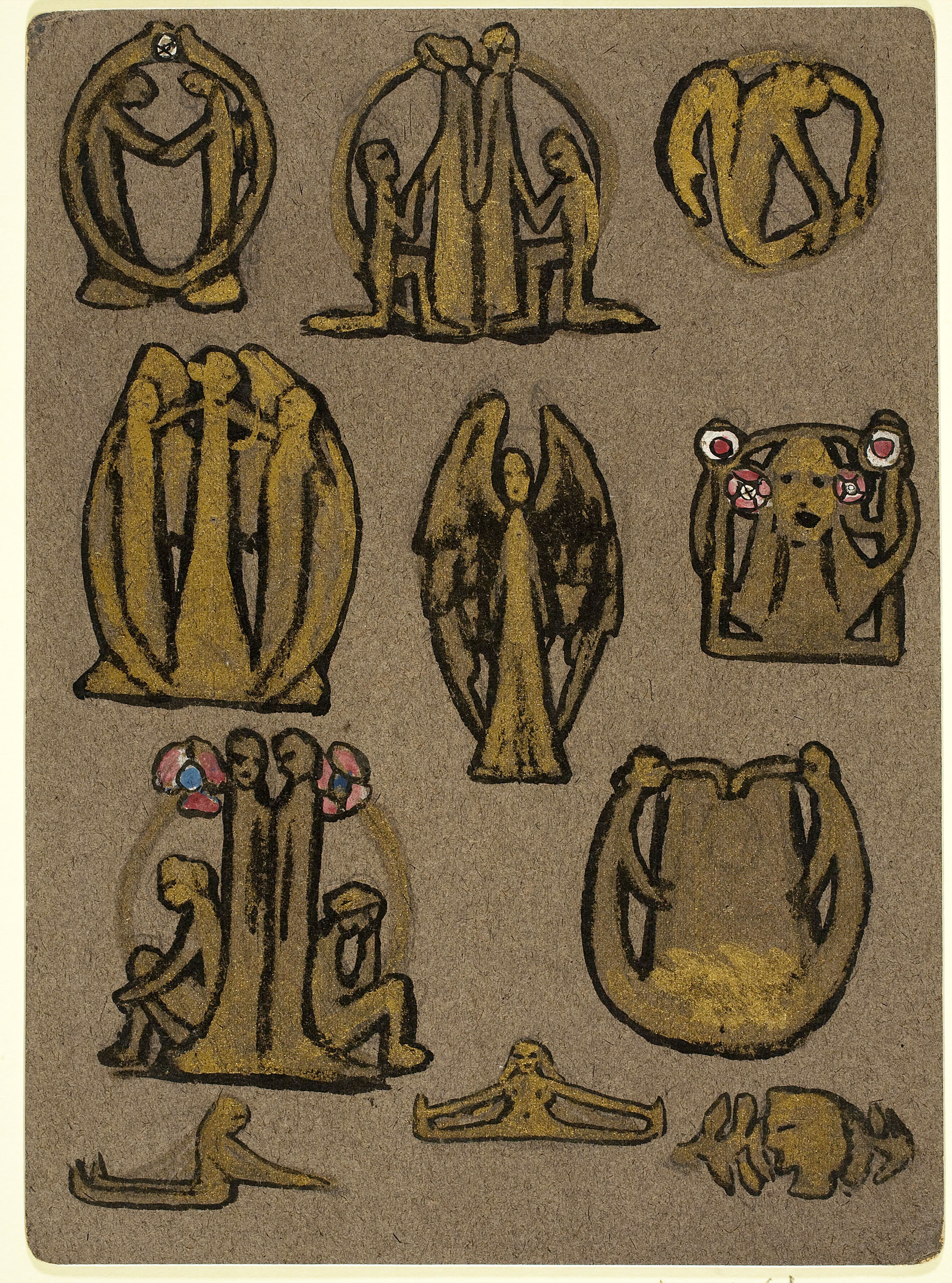 image for: Ismael Smith - Projecte de penjolls i agulles de pit - Cap a 1905-1907