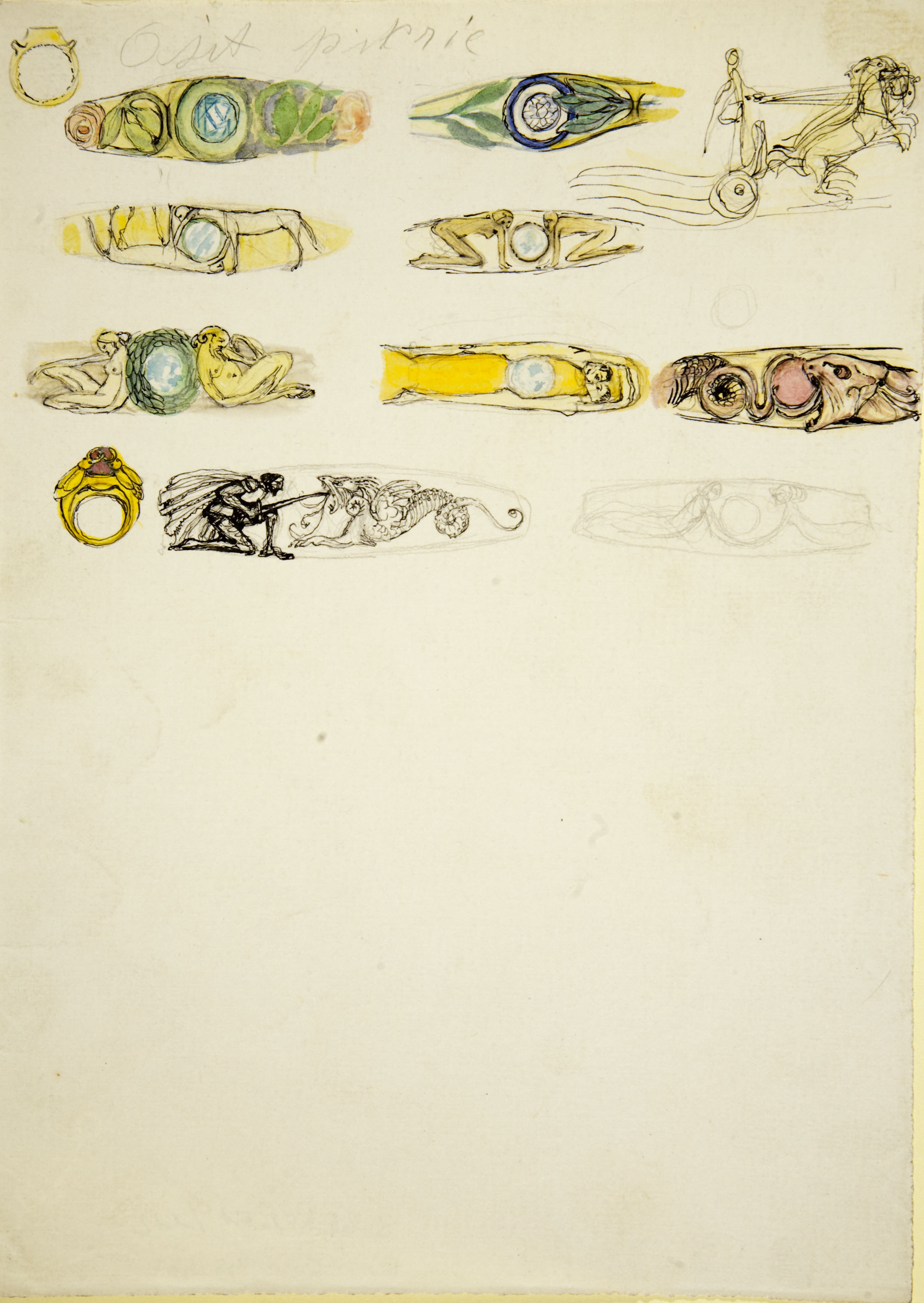 image for: Ismael Smith - Projectes d'anells - Cap a 1906-1908