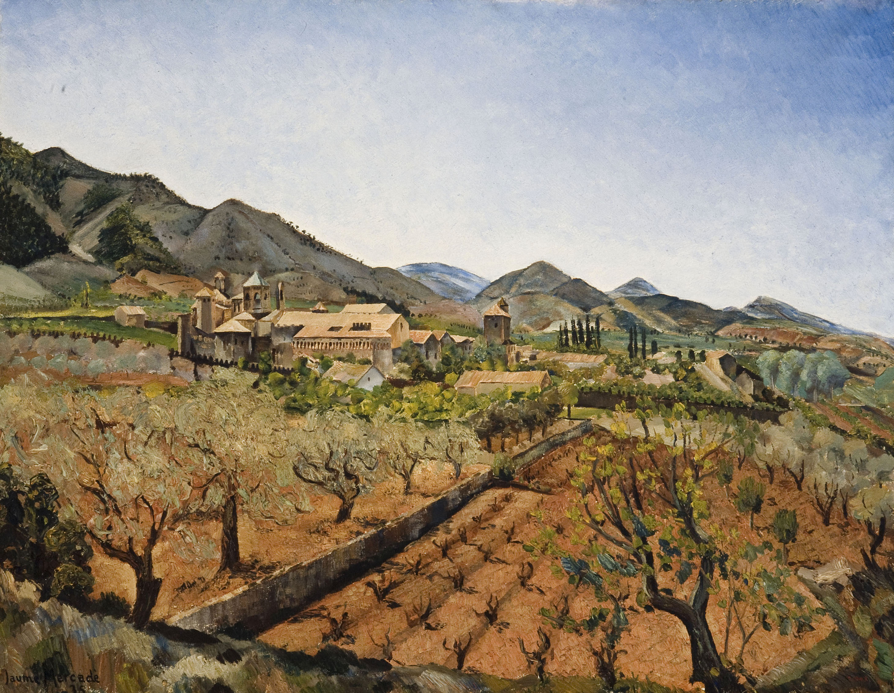 image for: Jaume Mercadé Queralt - El gran cenobi (Poblet) - 1935
