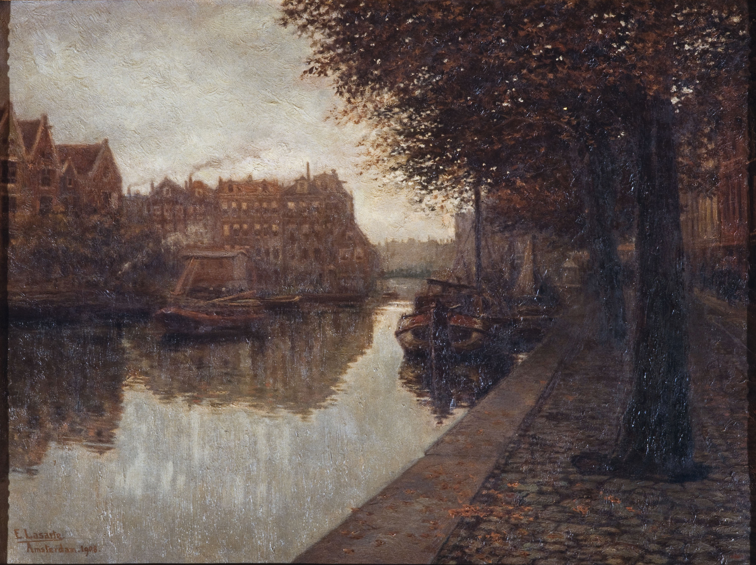 image for: Erasme de Lasarte - Dia gris. Amsterdam - 1908
