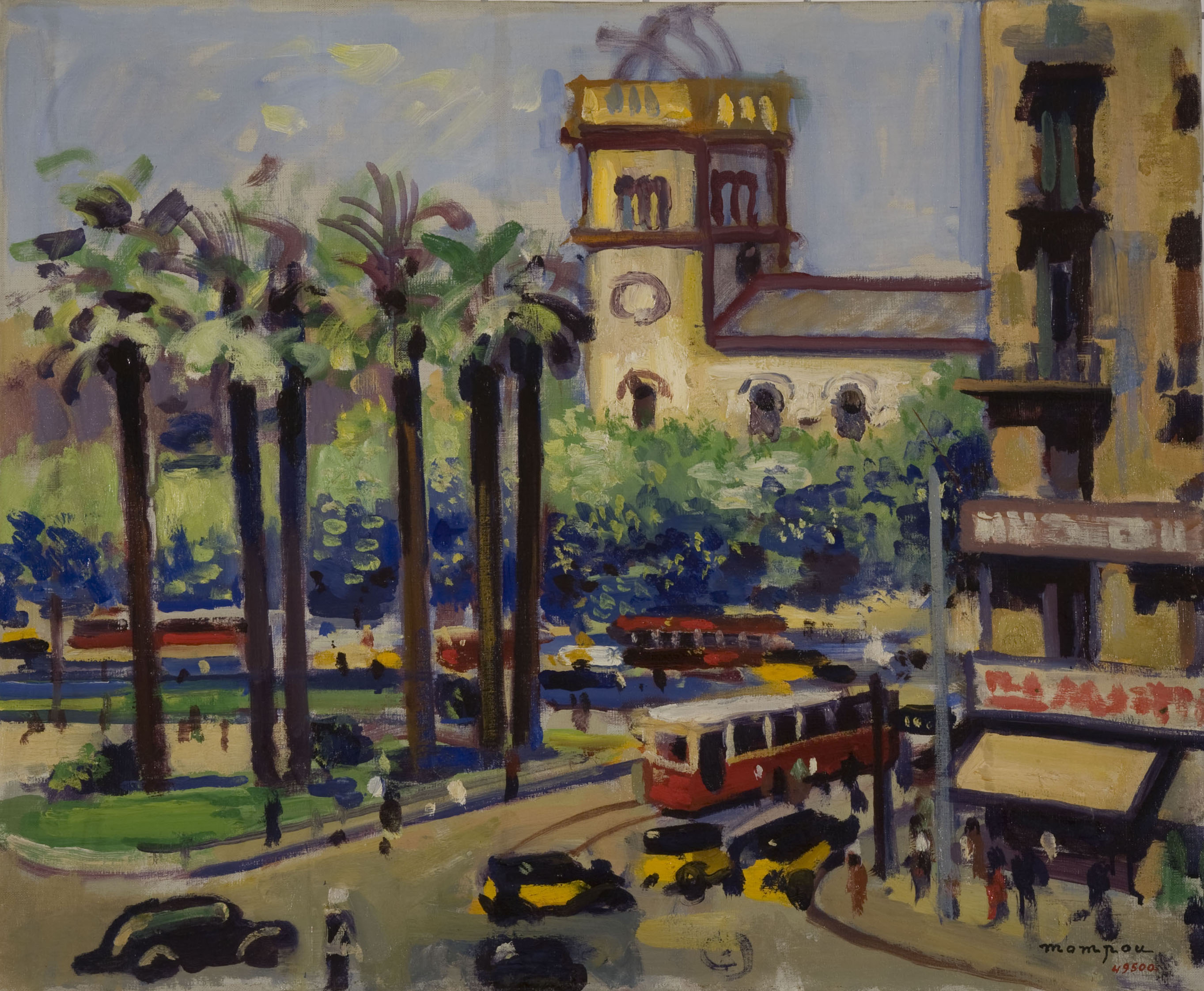 image for: Josep Mompou - Plaça de la Universitat (Barcelona) - 1951