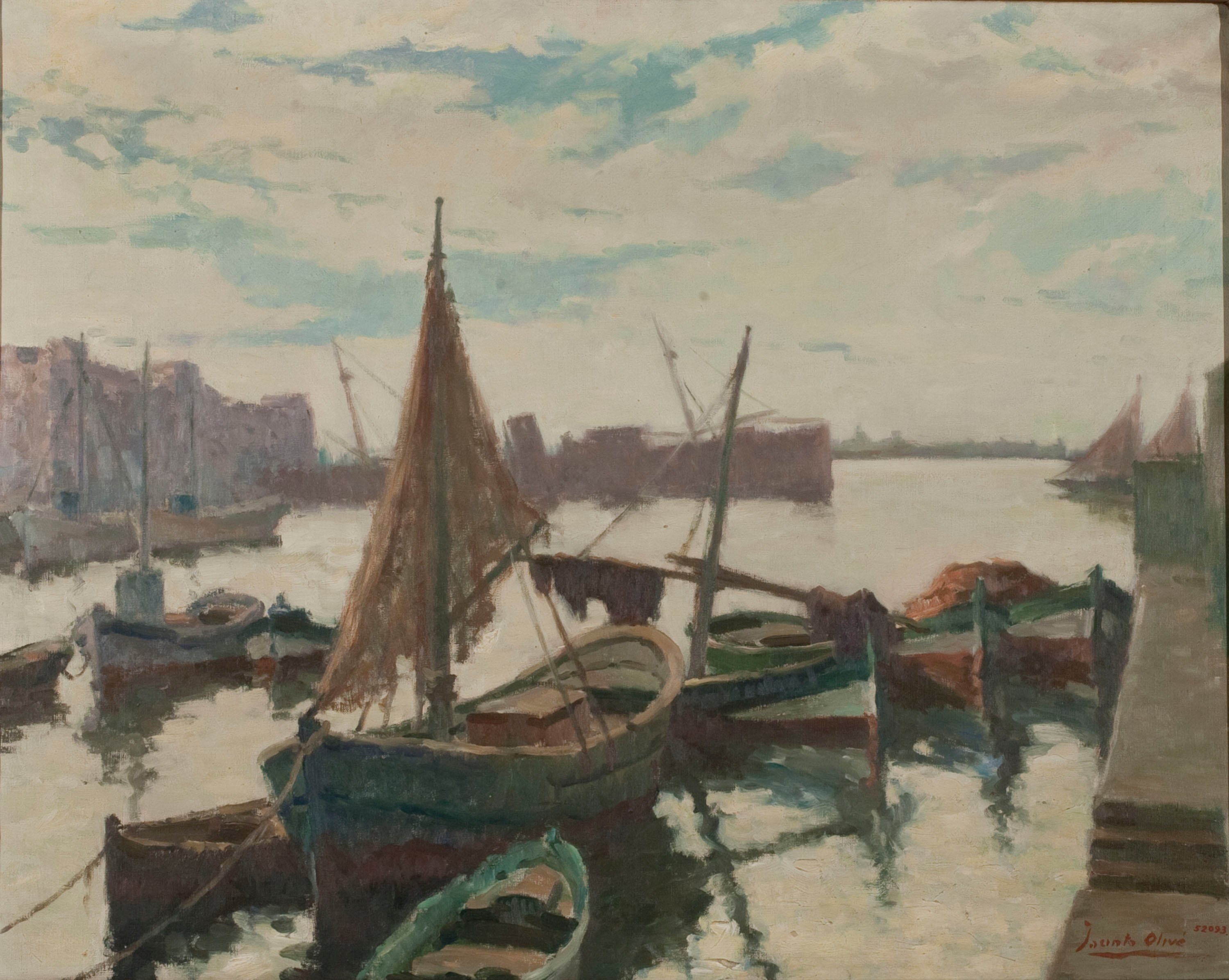 Jacint Olivé - Club de mar - Cap a 1953 image for: Jacint Olivé - Club de mar - Cap a 1953