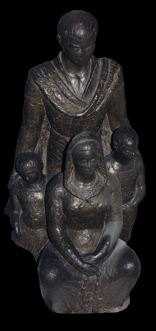 image for: Jacinto Bustos - Rosari en família - Primera meitat del segle XX