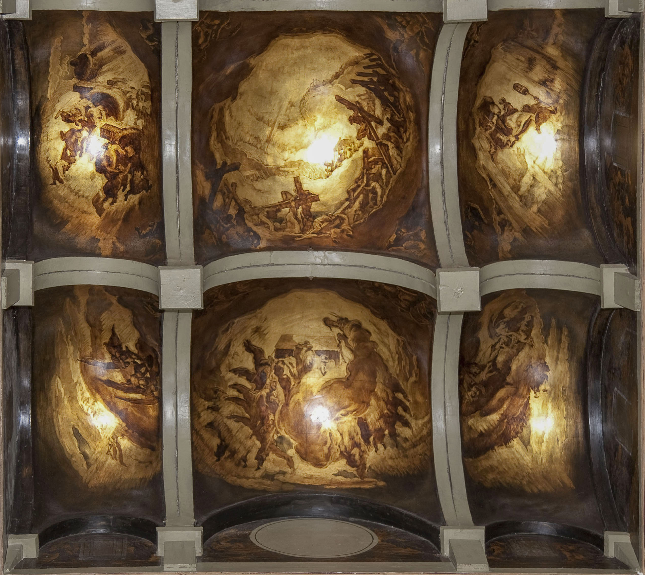 image for: Josep Maria Sert - «El món benaventurat». Creuer i absis de la segona decoració de la catedral de Vic - 1924-1927