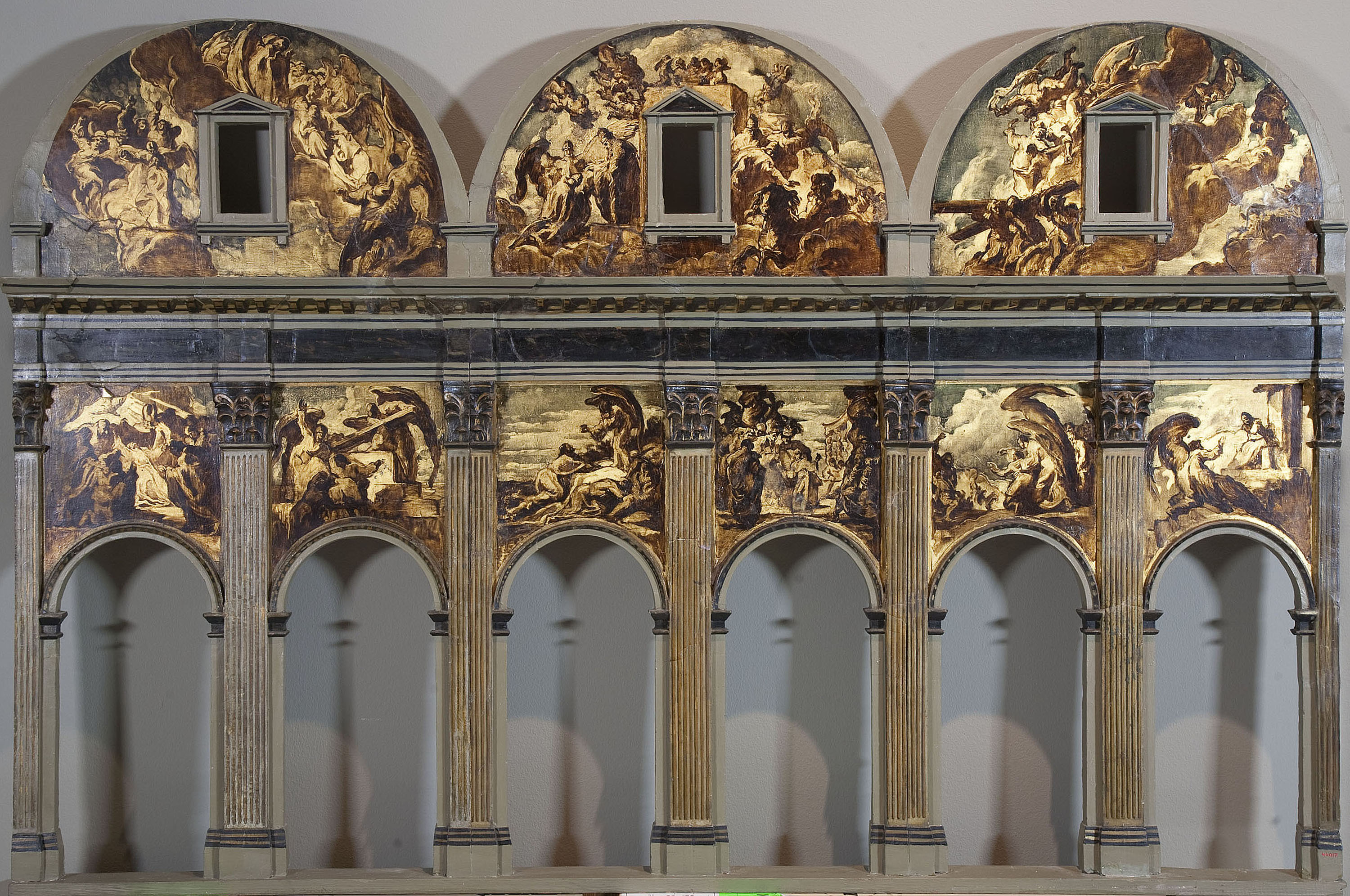 image for: Josep Maria Sert - «El món benaventurat». Nau de l'Epístola de la segona decoració de la catedral de Vic - 1925-1927