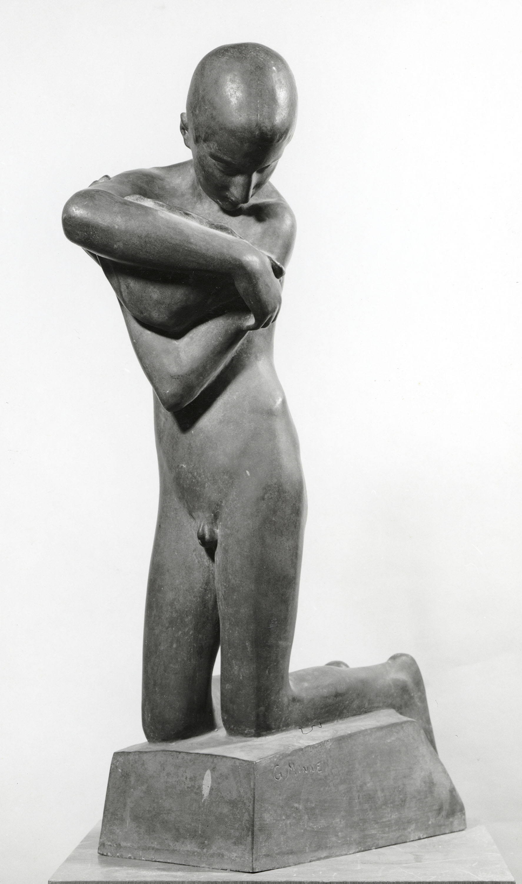 image for: George Minne - Agenollat amb petxina - 1923