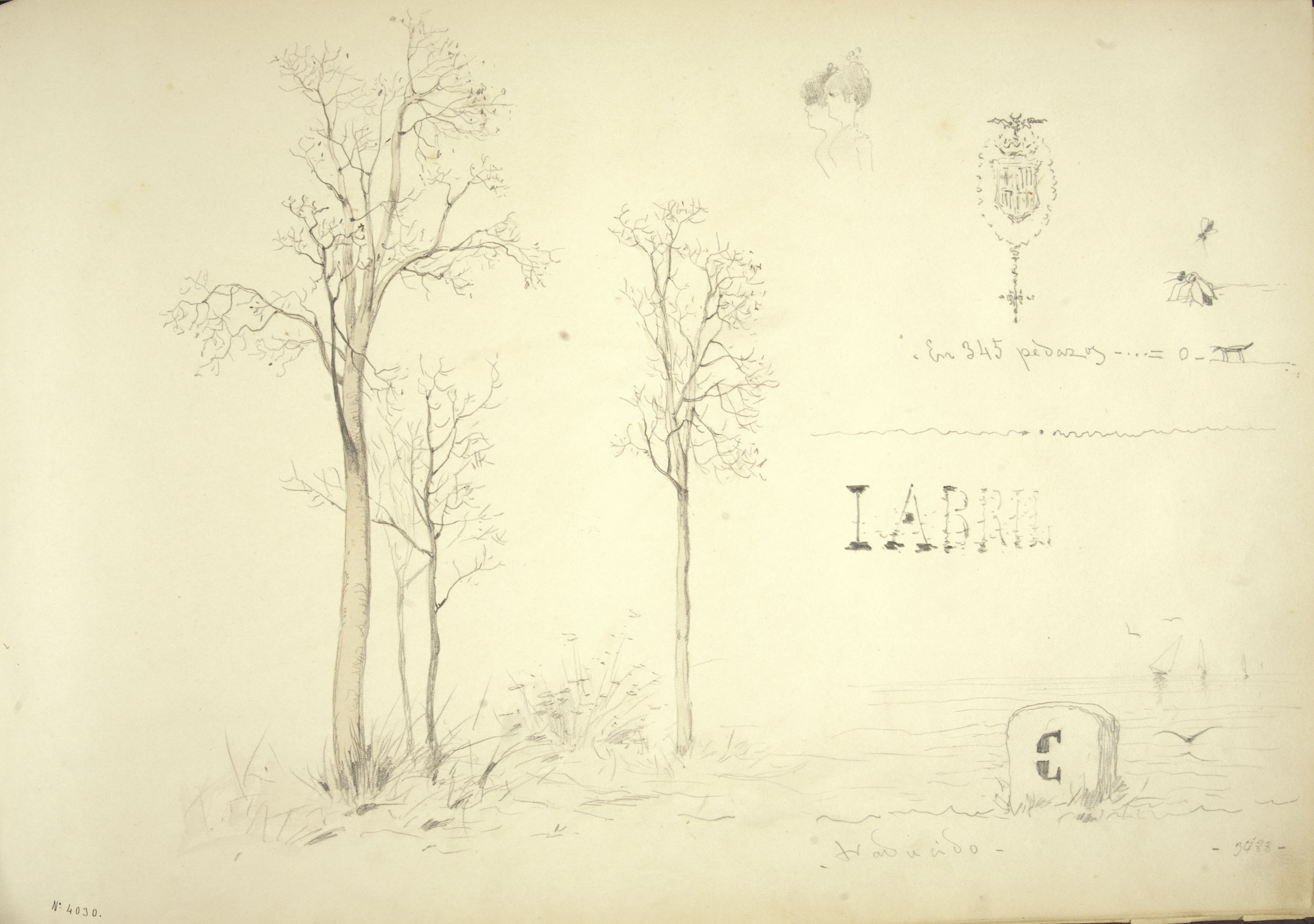 image for: Modest Urgell - Apunts diversos - Cap a 1864