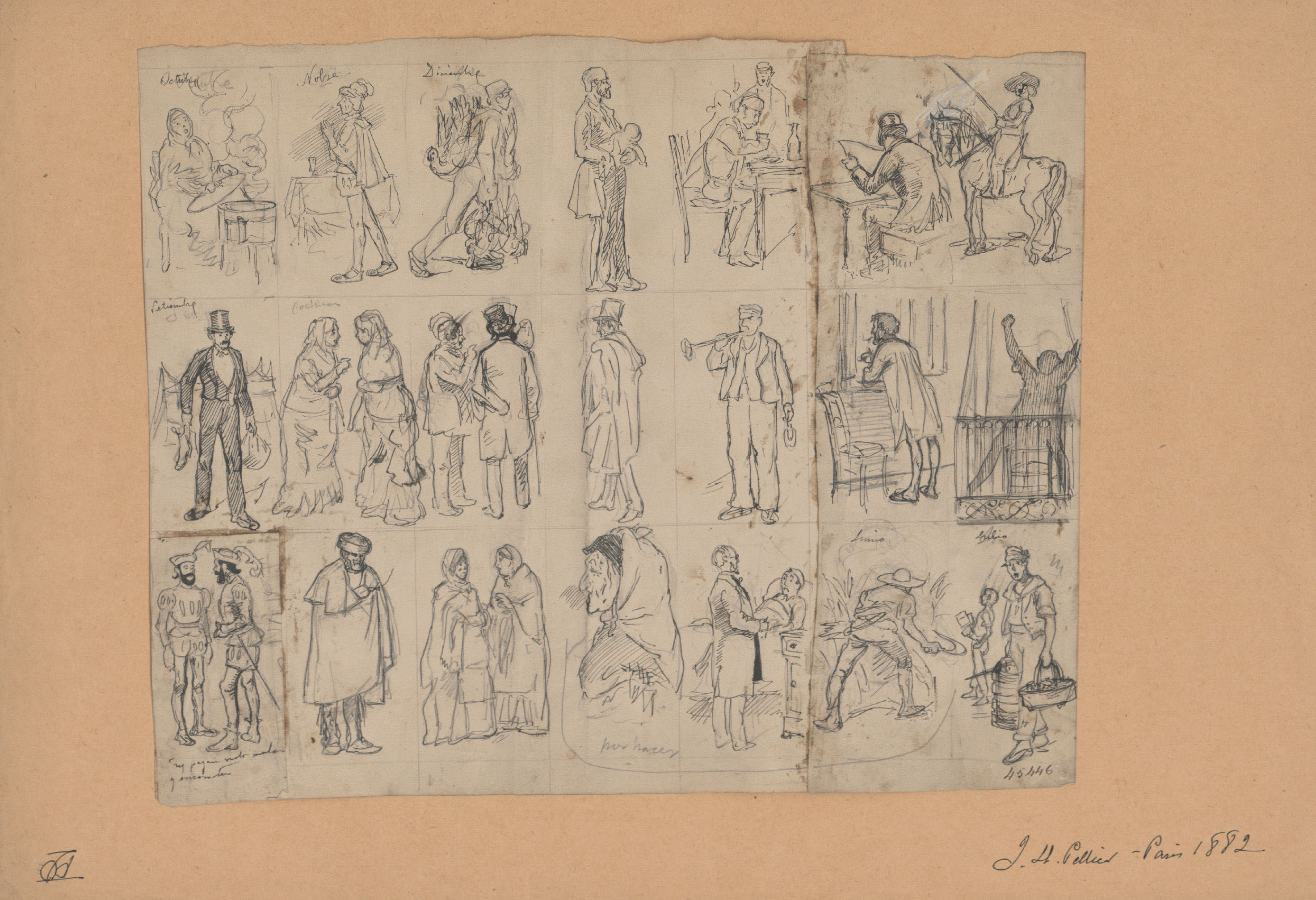 image for: Josep Lluís Pellicer - Calendari - 1882