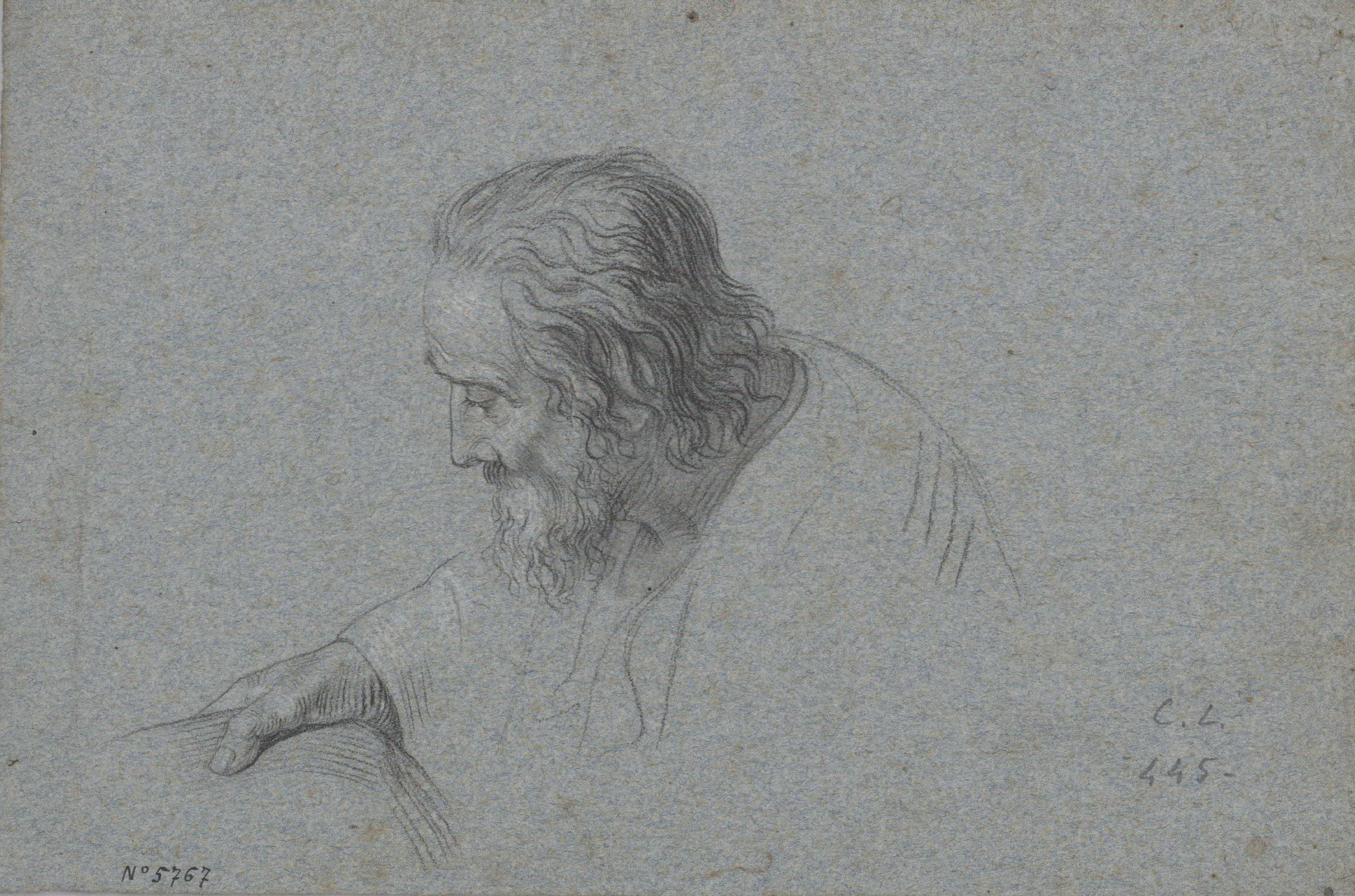 Claudi Lorenzale - Cap d'home - Cap a 1840-1870 image for: Claudi Lorenzale - Cap d'home - Cap a 1840-1870