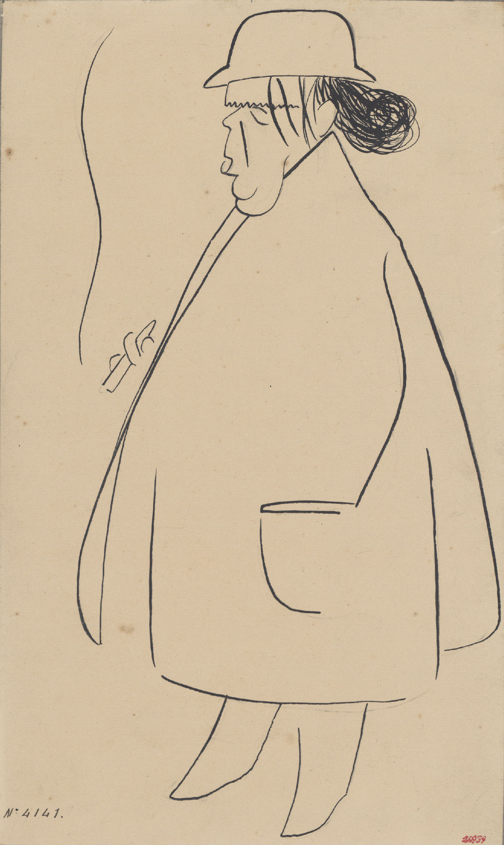 image for: Lluís Bagaria Bou - Caricatura de Pere Esquerdo Esquerdo - Primera meitat del segle XX
