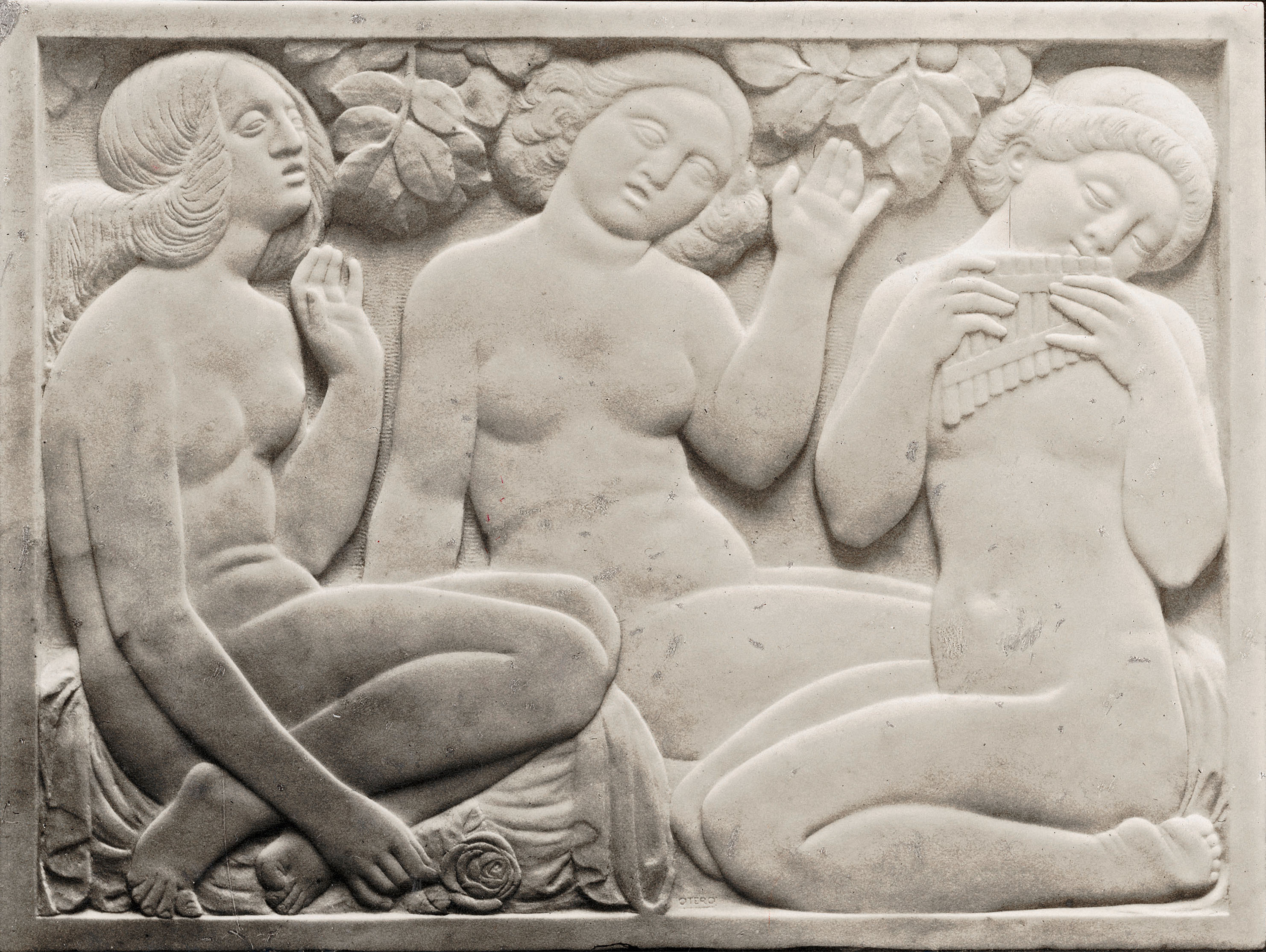 image for: Jaume Otero - Composició amb tres dones assegudes - Cap a 1923