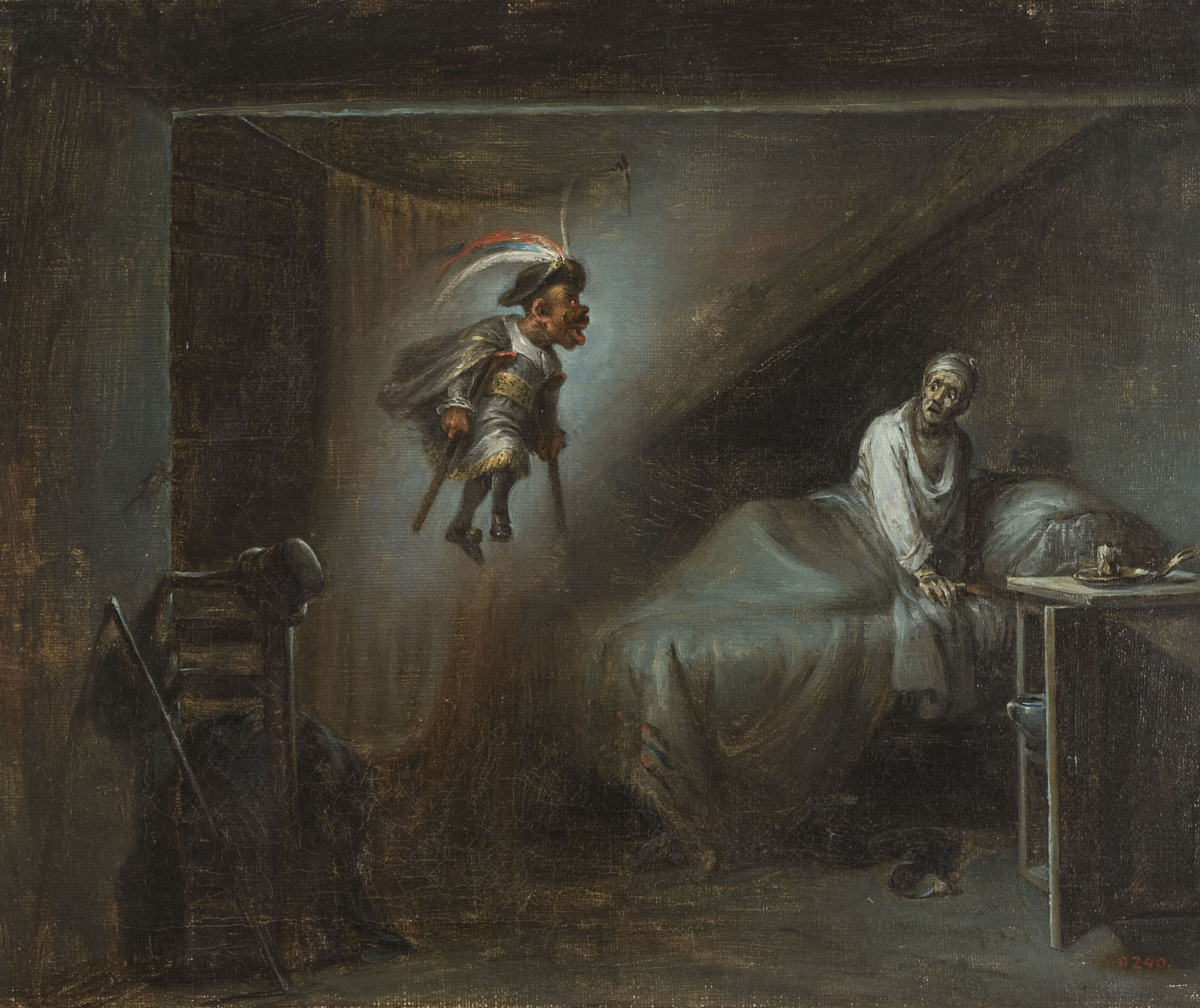 image for: Leonardo Alenza - El diablo cojuelo. Aparició - 1838