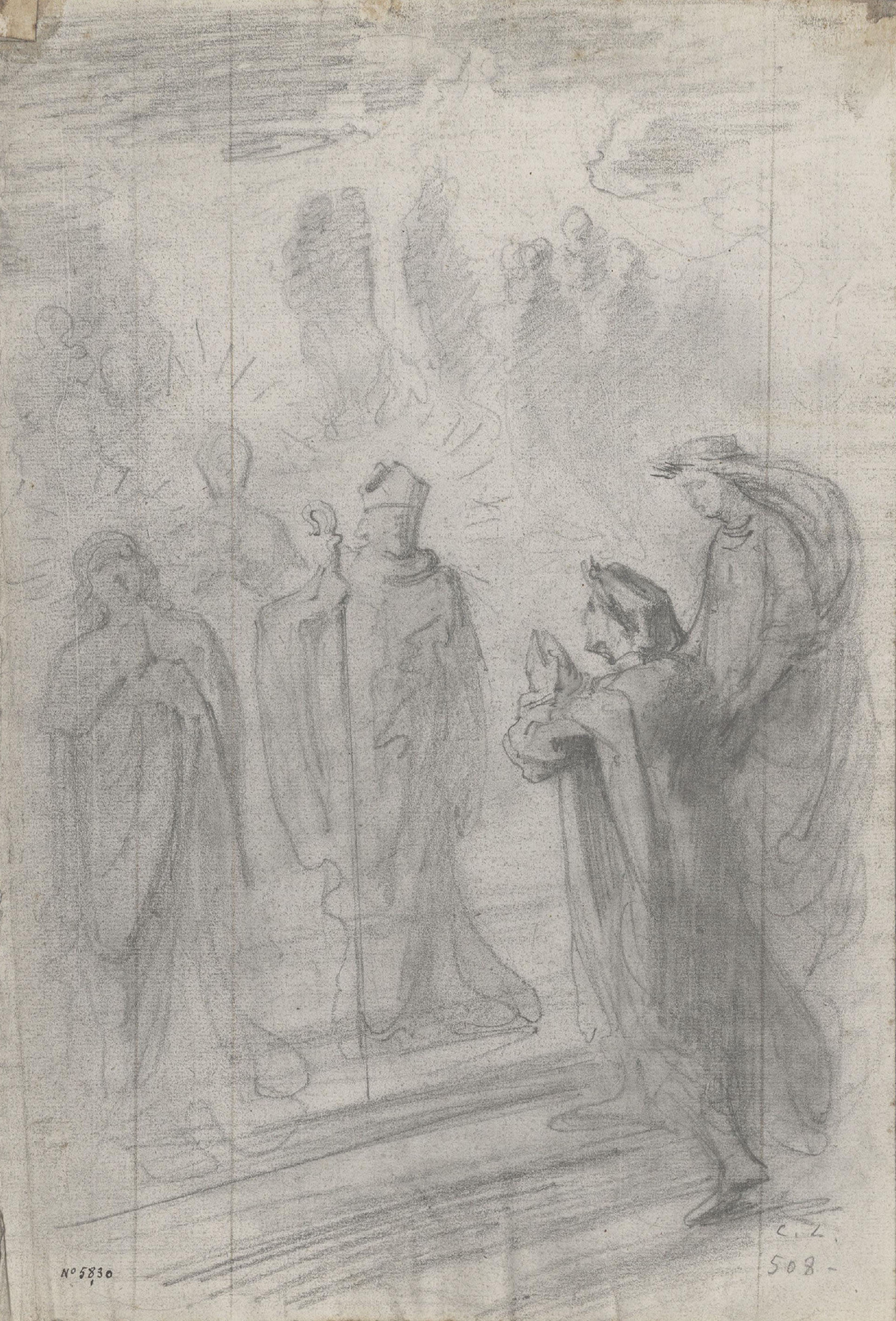 image for: Claudi Lorenzale - Episodi de la Divina Comèdia [?] - Cap a 1850-1870