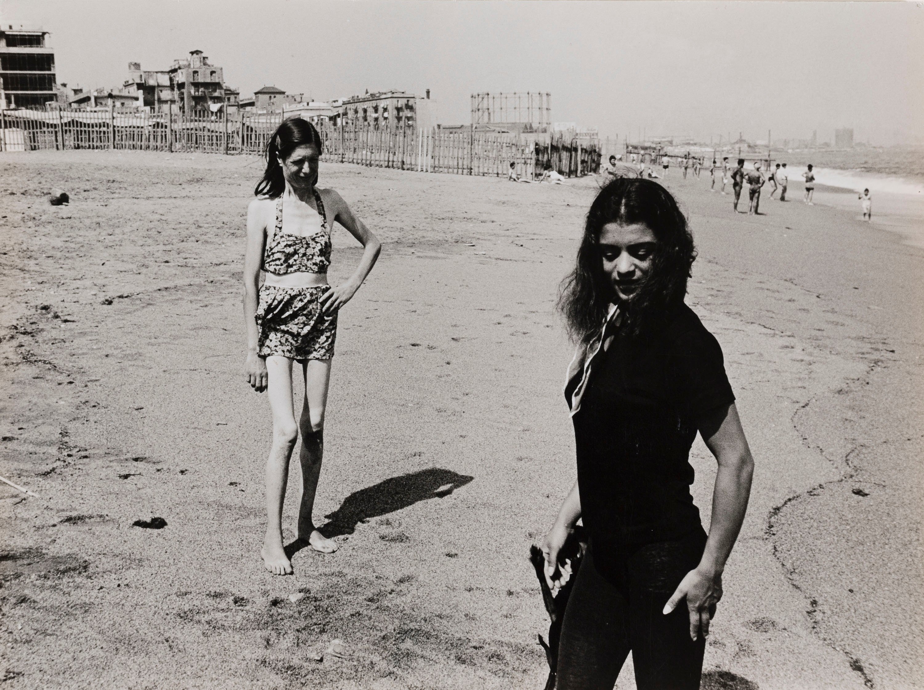 image for: Oriol Maspons - Sense títol (La Chunga, platja del Somorrostro, Barcelona) - 1958