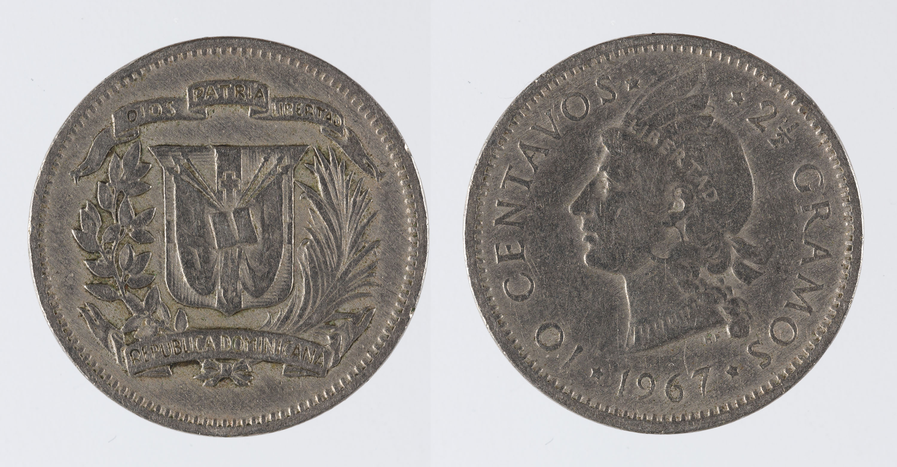 image for: República Dominicana - 10 cèntims - 1967