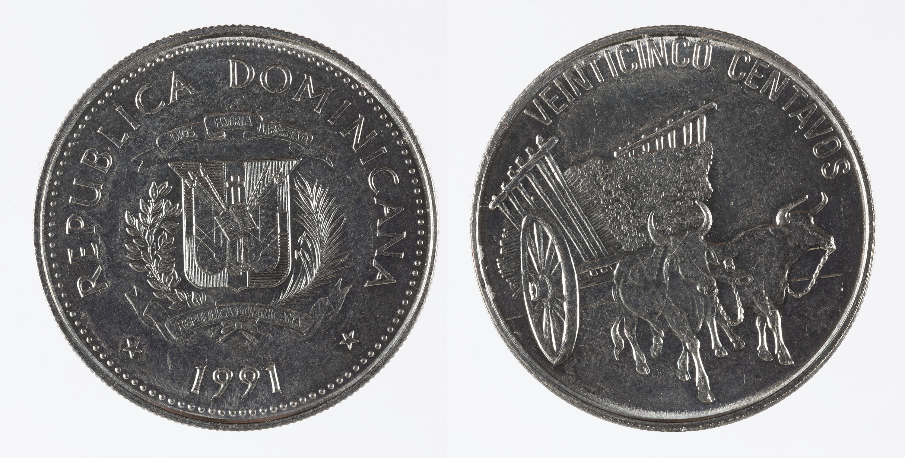 image for: República Dominicana - 25 cèntims - 1991