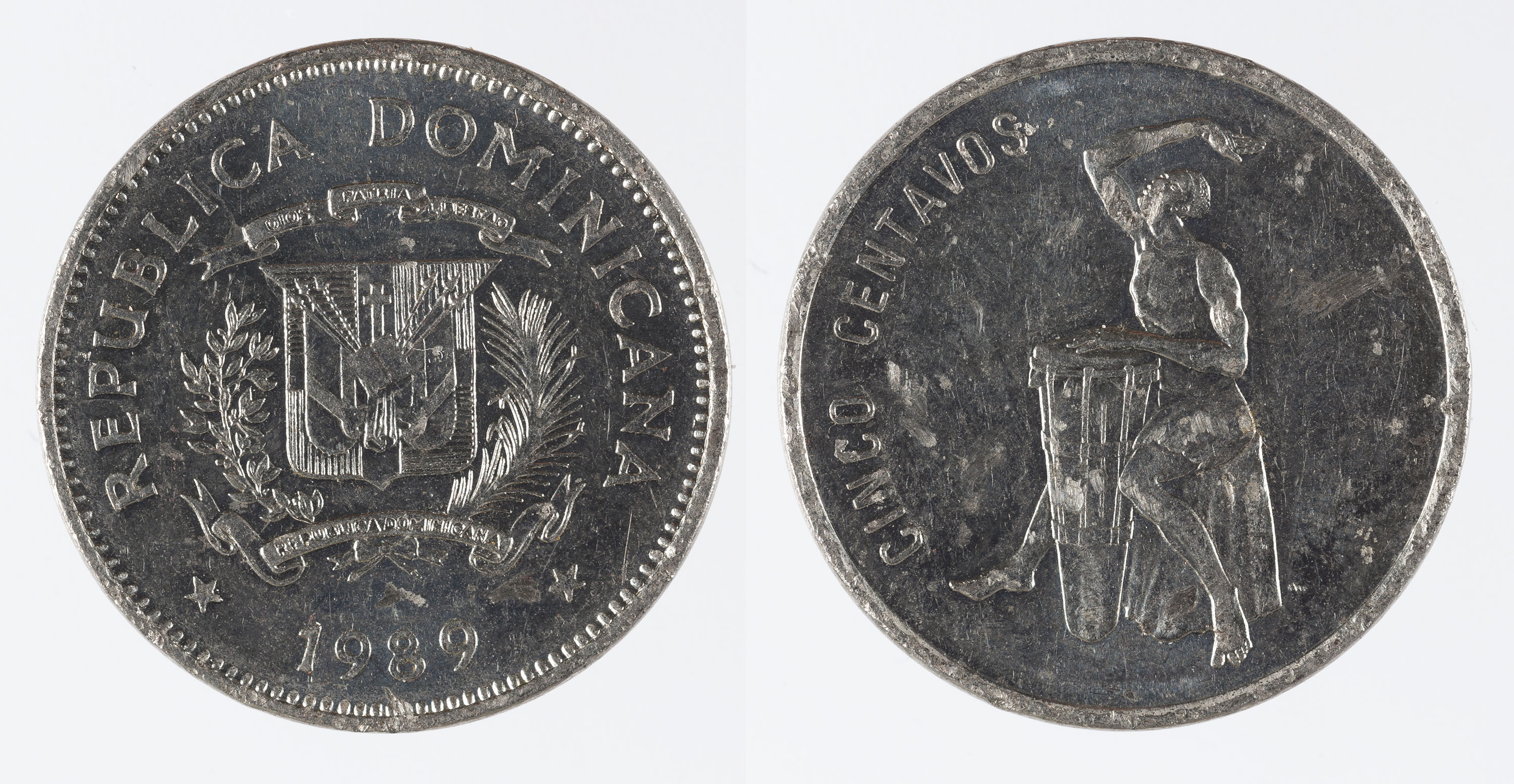 image for: República Dominicana - 5 cèntims - 1989