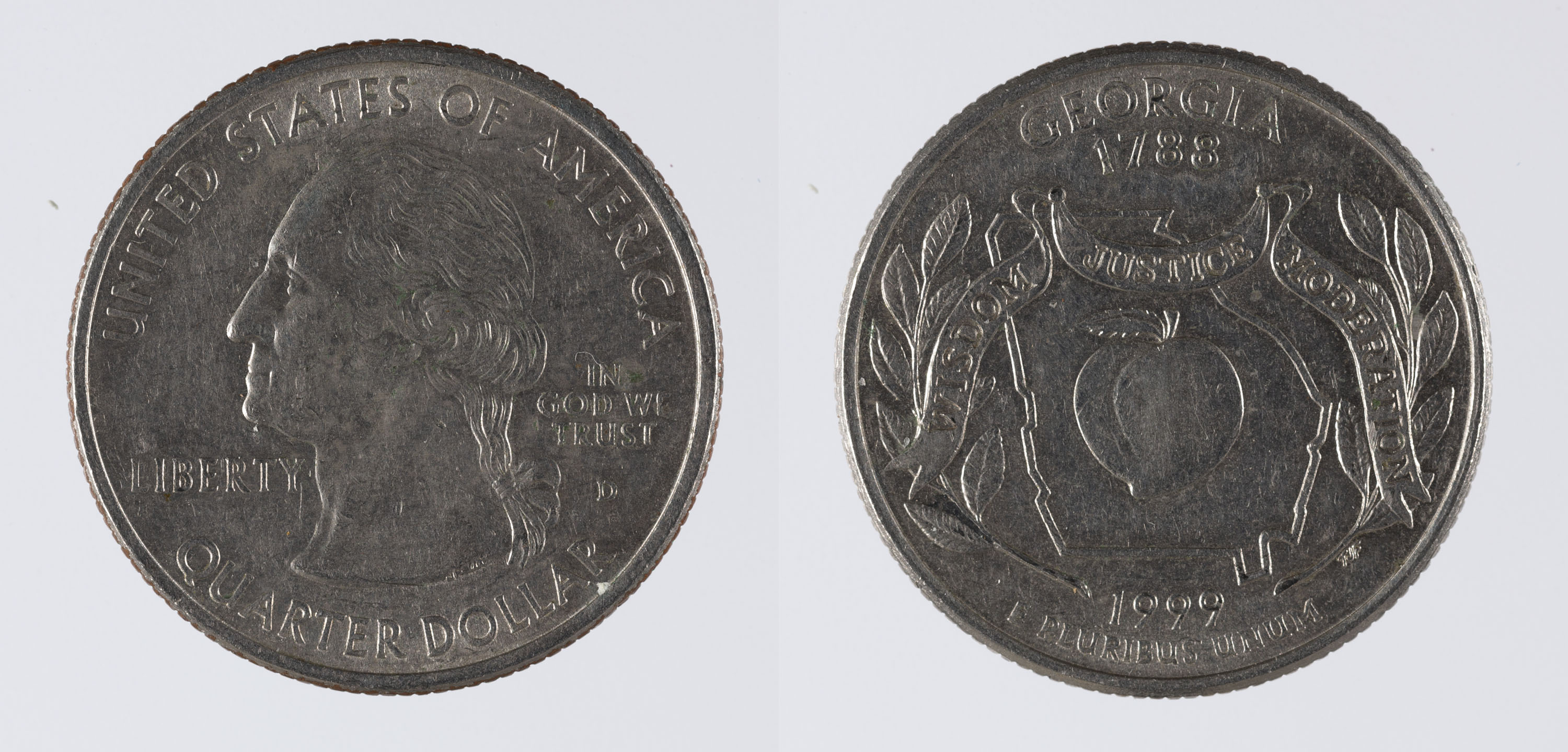 image for: Estats Units d'Amèrica - 1/4 dòlar - 1999