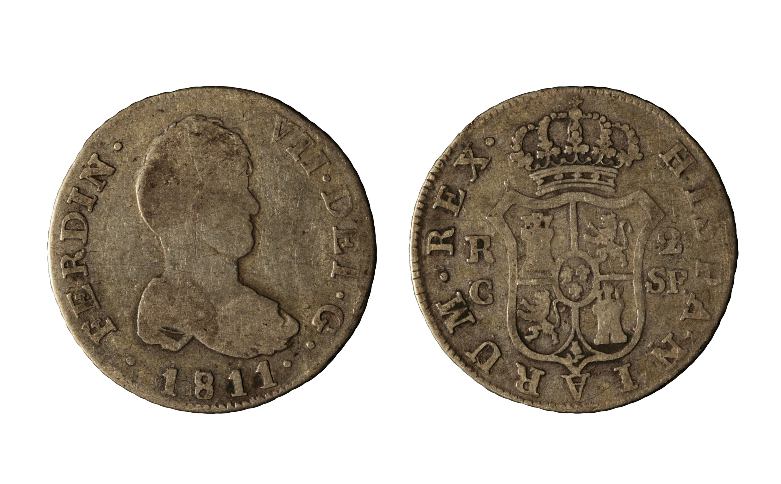 image for: Ferran VII d'Espanya - 2 rals - 1811