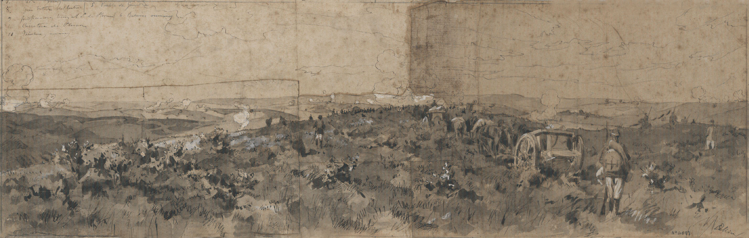 image for: Josep Lluís Pellicer - «Ataque de Plewna» - 1877