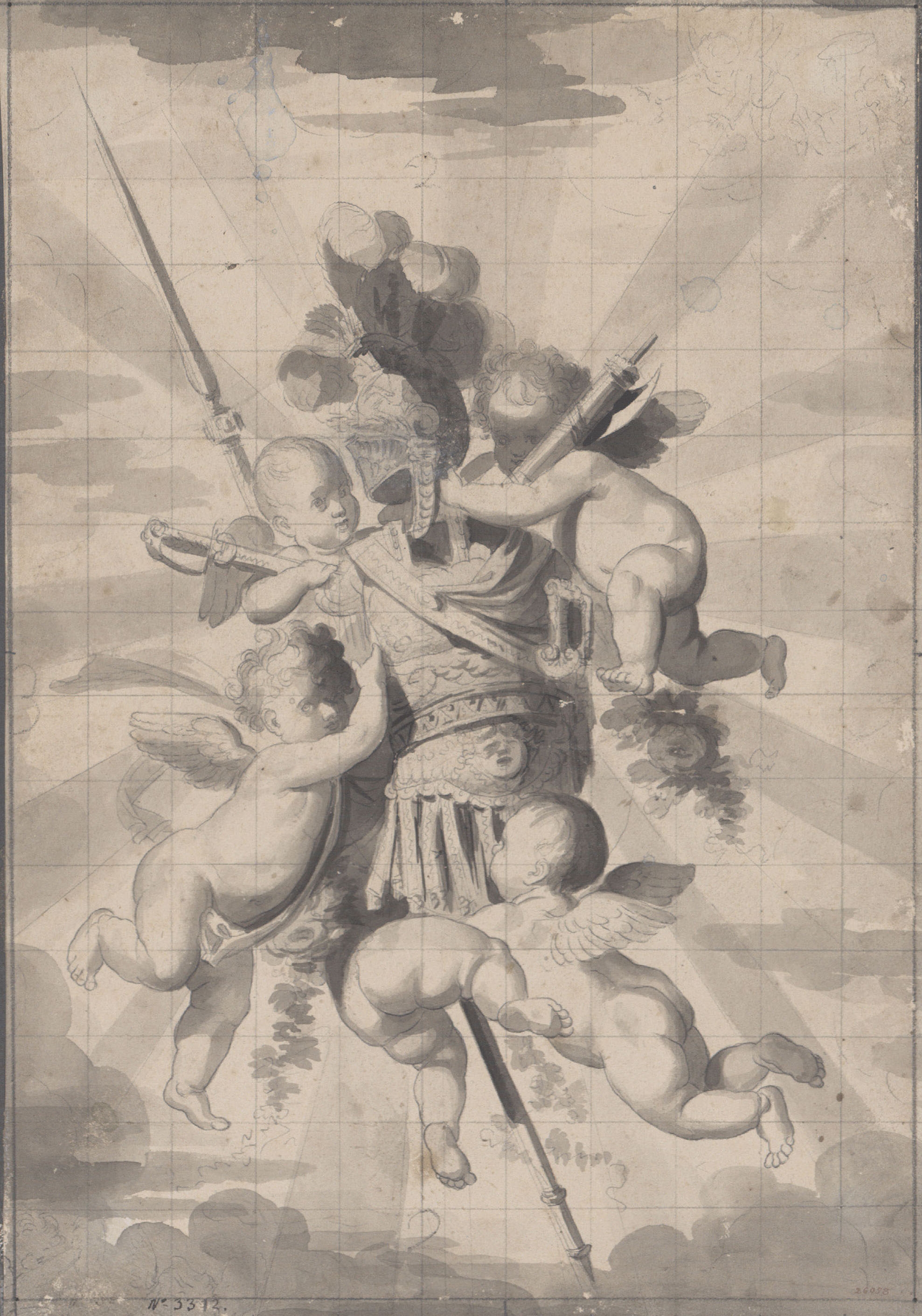 image for: Pau Rigalt - Al·legoria militar - Cap a 1800-1810