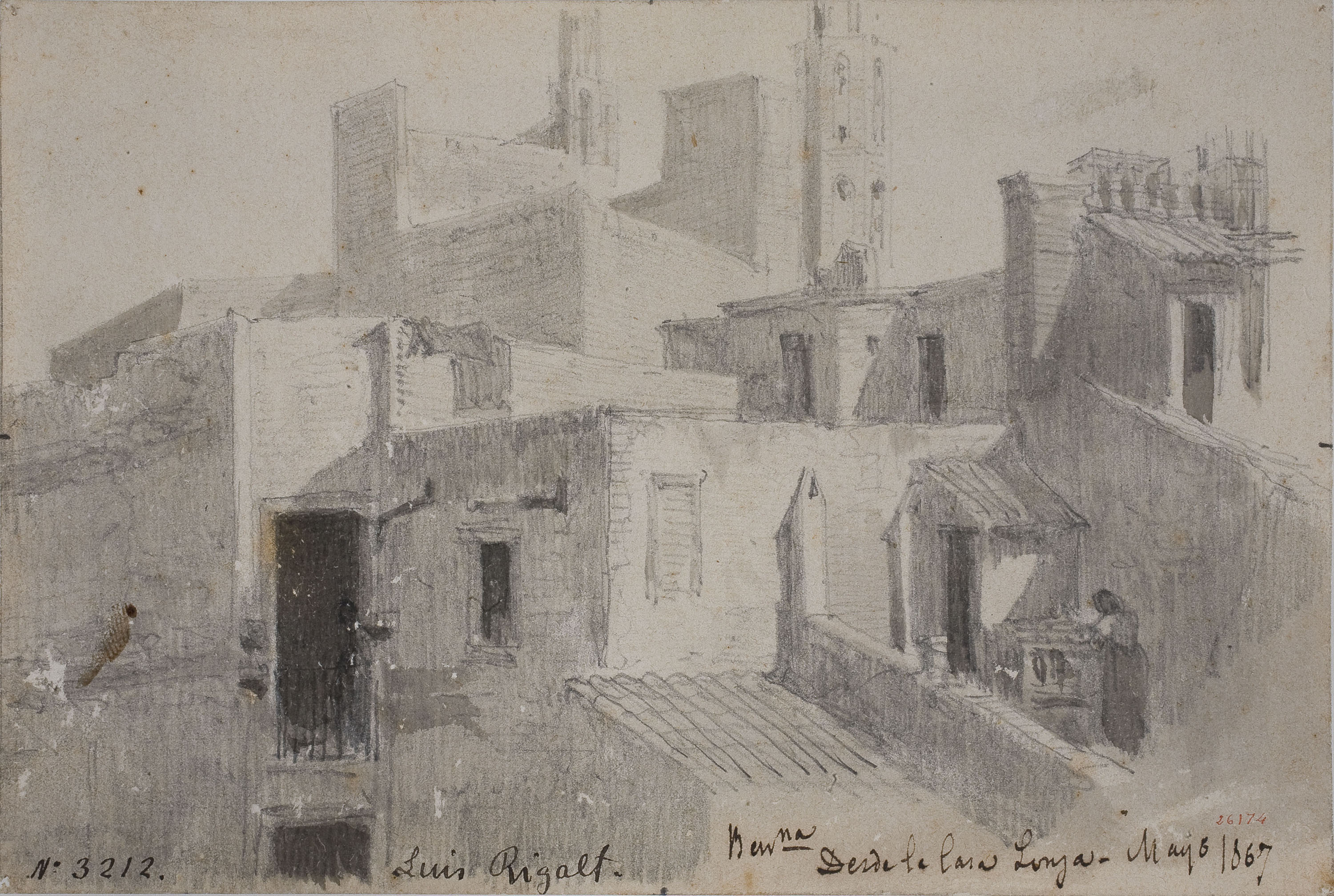 image for: Lluís Rigalt - «Barcelona. Desde la Casa Lonja» - Maig de 1867