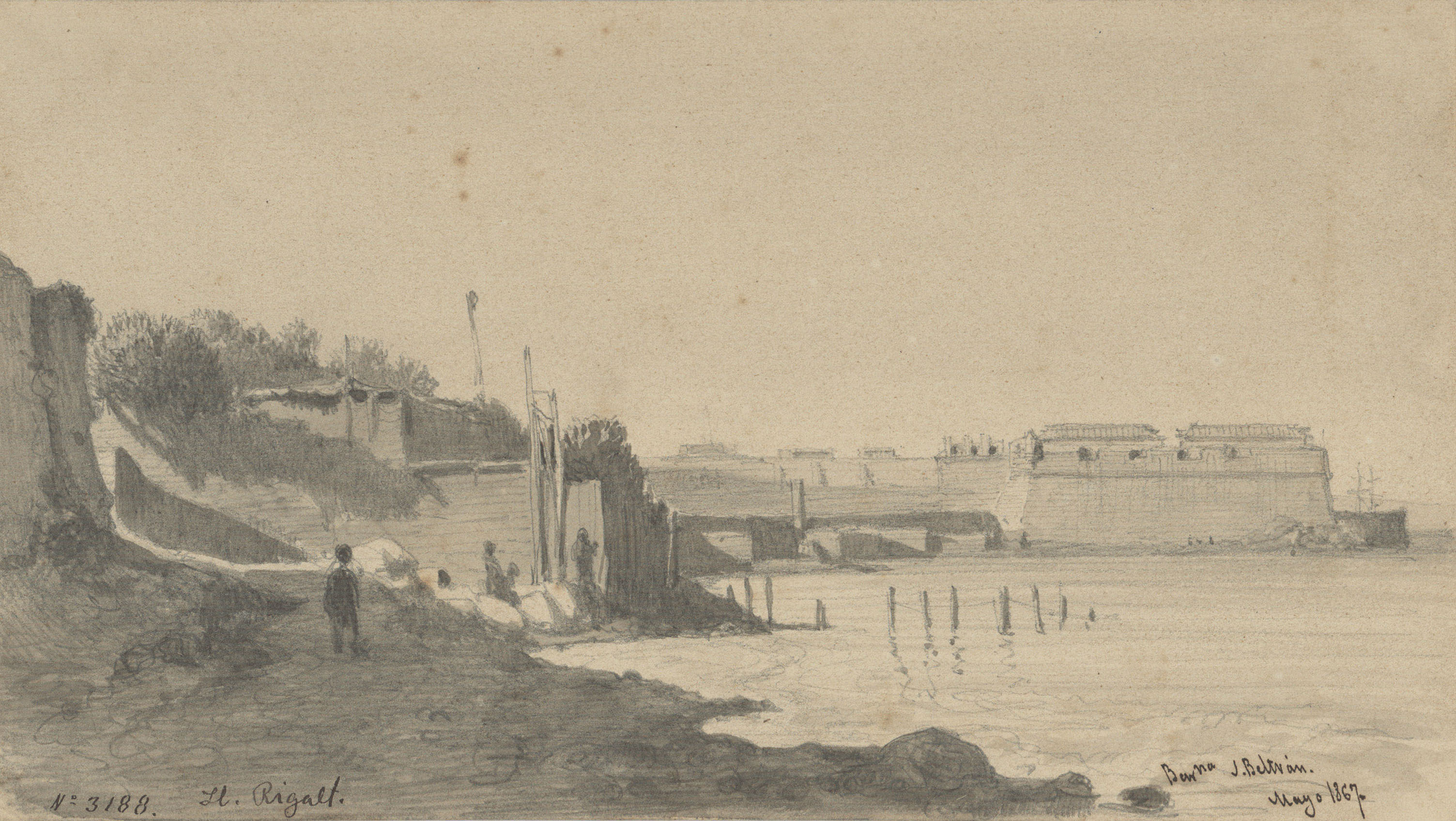 image for: Lluís Rigalt - «Barcelona. San Beltrán» - Maig de 1867