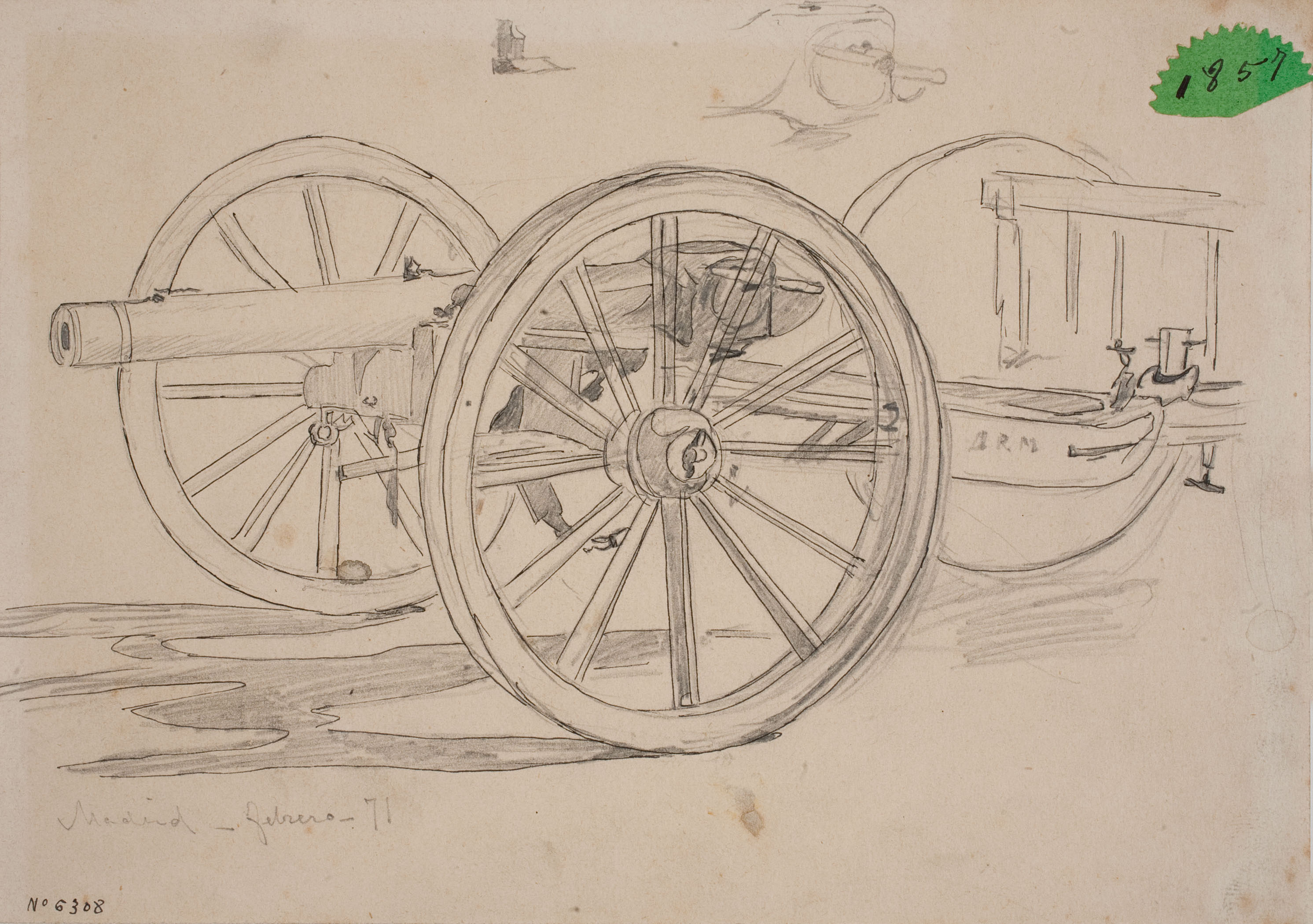 image for: Josep Lluís Pellicer - Carro de combat - 1871