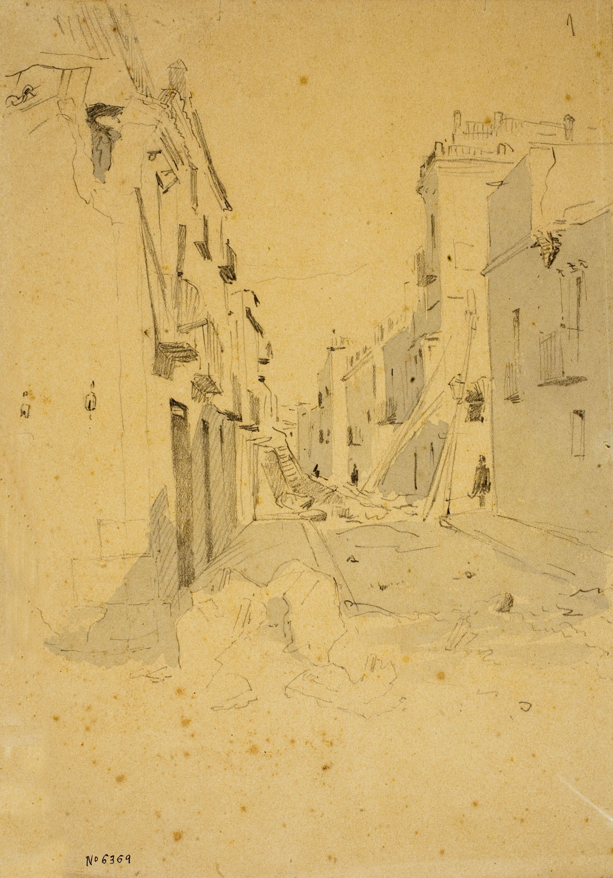 image for: Josep Lluís Pellicer - Calle de las Beatas - 1874