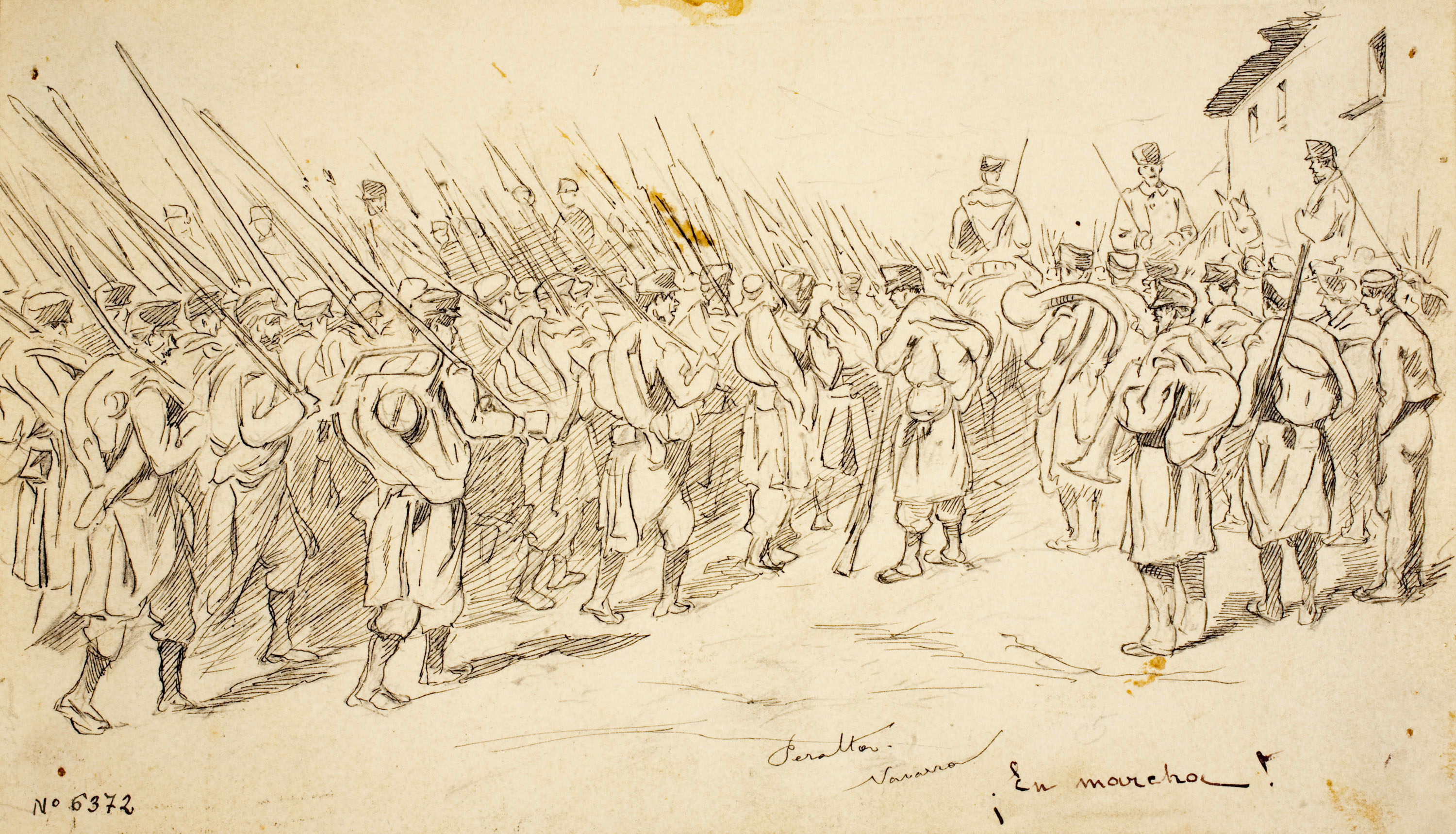 image for: Josep Lluís Pellicer - ¡En marcha! - 1875