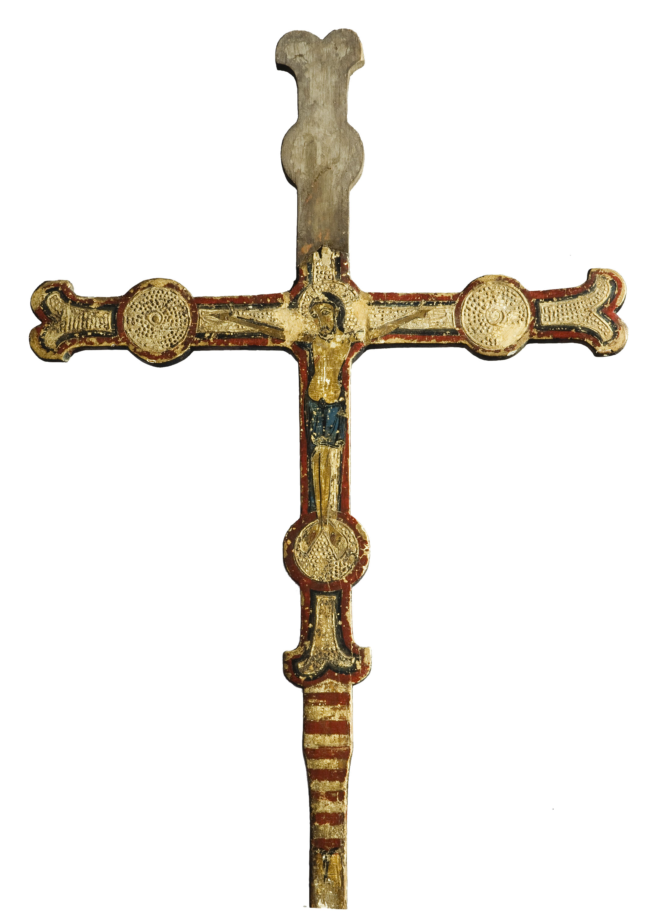 image for: Anònim. Catalunya-Aragó. Taller de la Ribagorça - Creu d'altar - Segona meitat del segle XIII