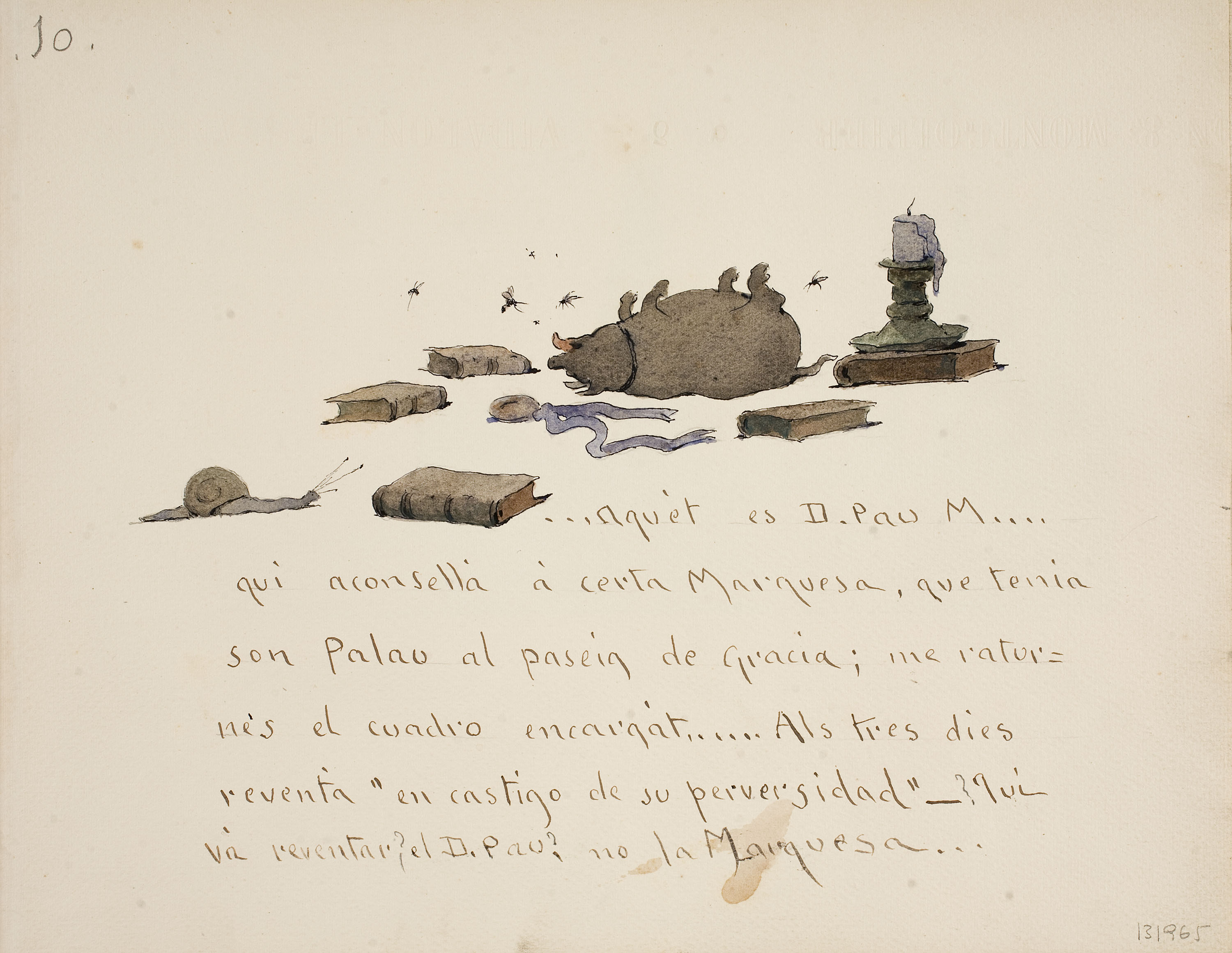 image for: Modest Urgell - ...Aquét es D. Pau M... - Cap a 1918