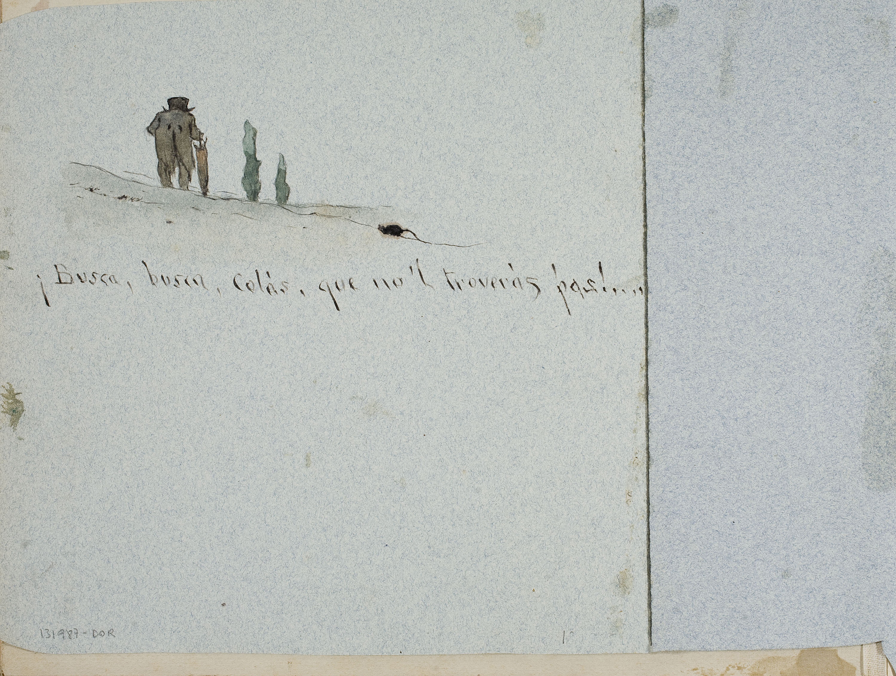 image for: Modest Urgell - ¡Olvidats! (anvers) / El «casero» (revers) - Cap a 1918 [1]