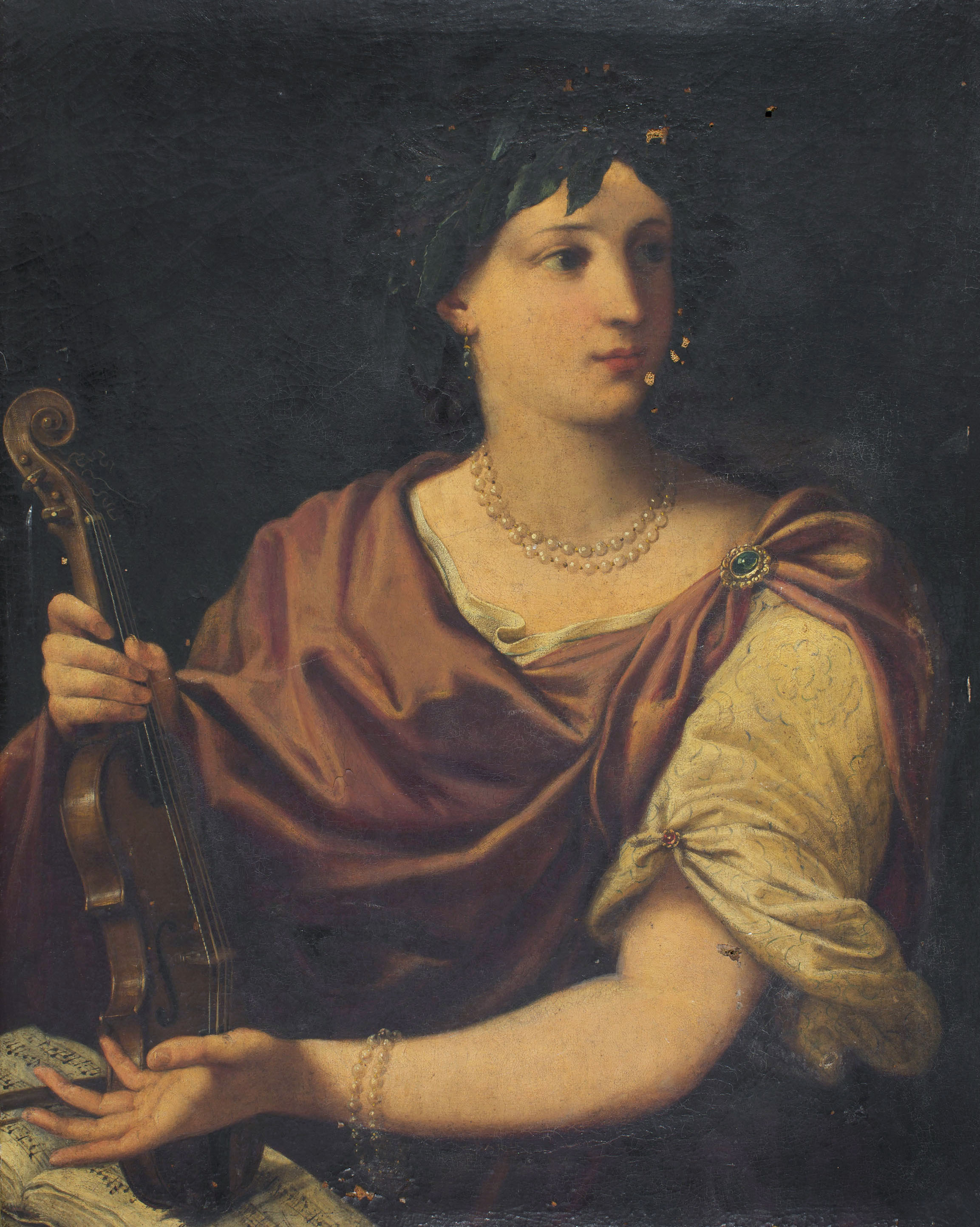 image for: Anònim. Itàlia - Al·legoria de la Música - Cap a 1700