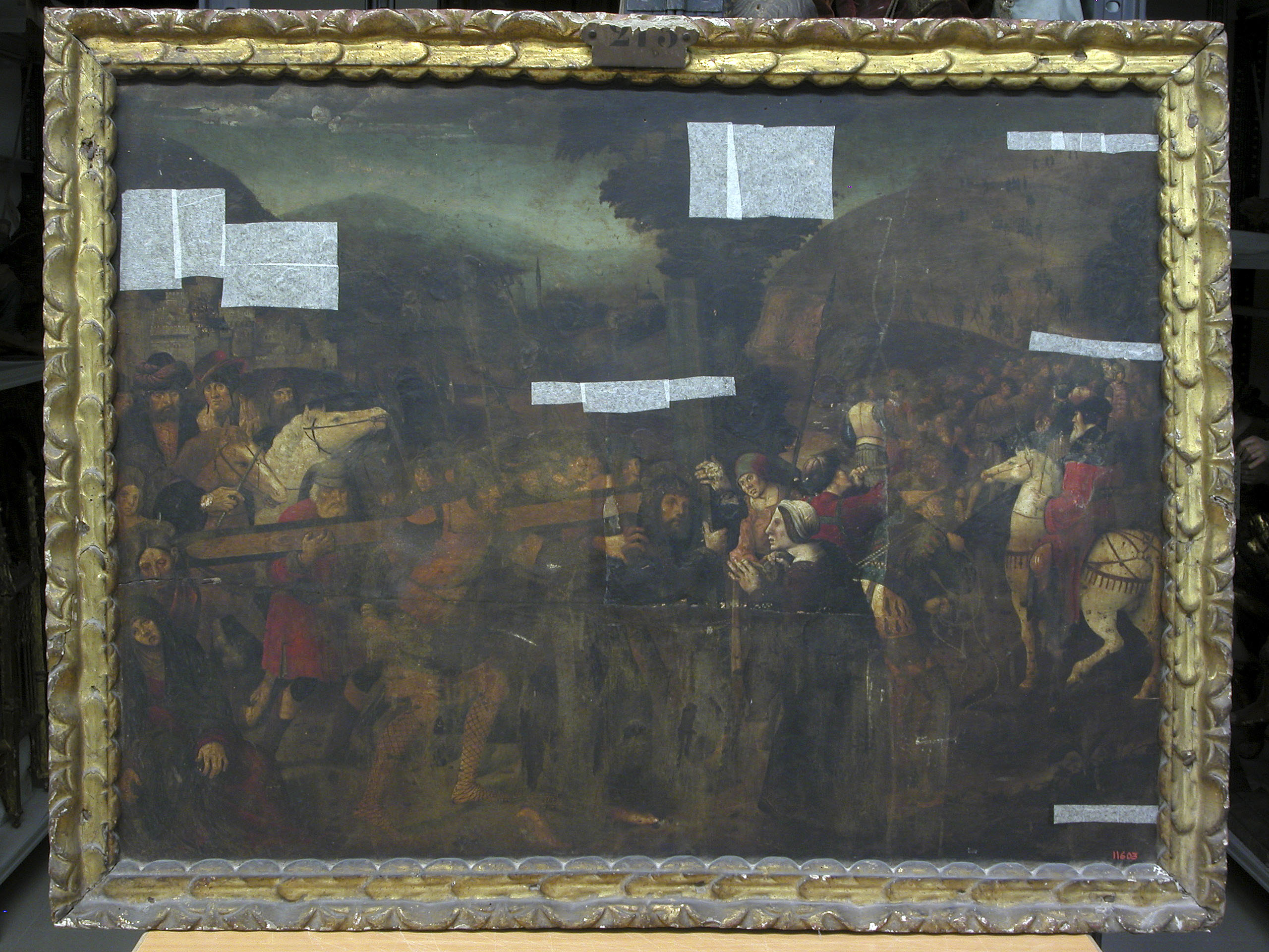 image for: Anònim. Alemanya - Crist camí del Calvari - Primera meitat del segle XVI