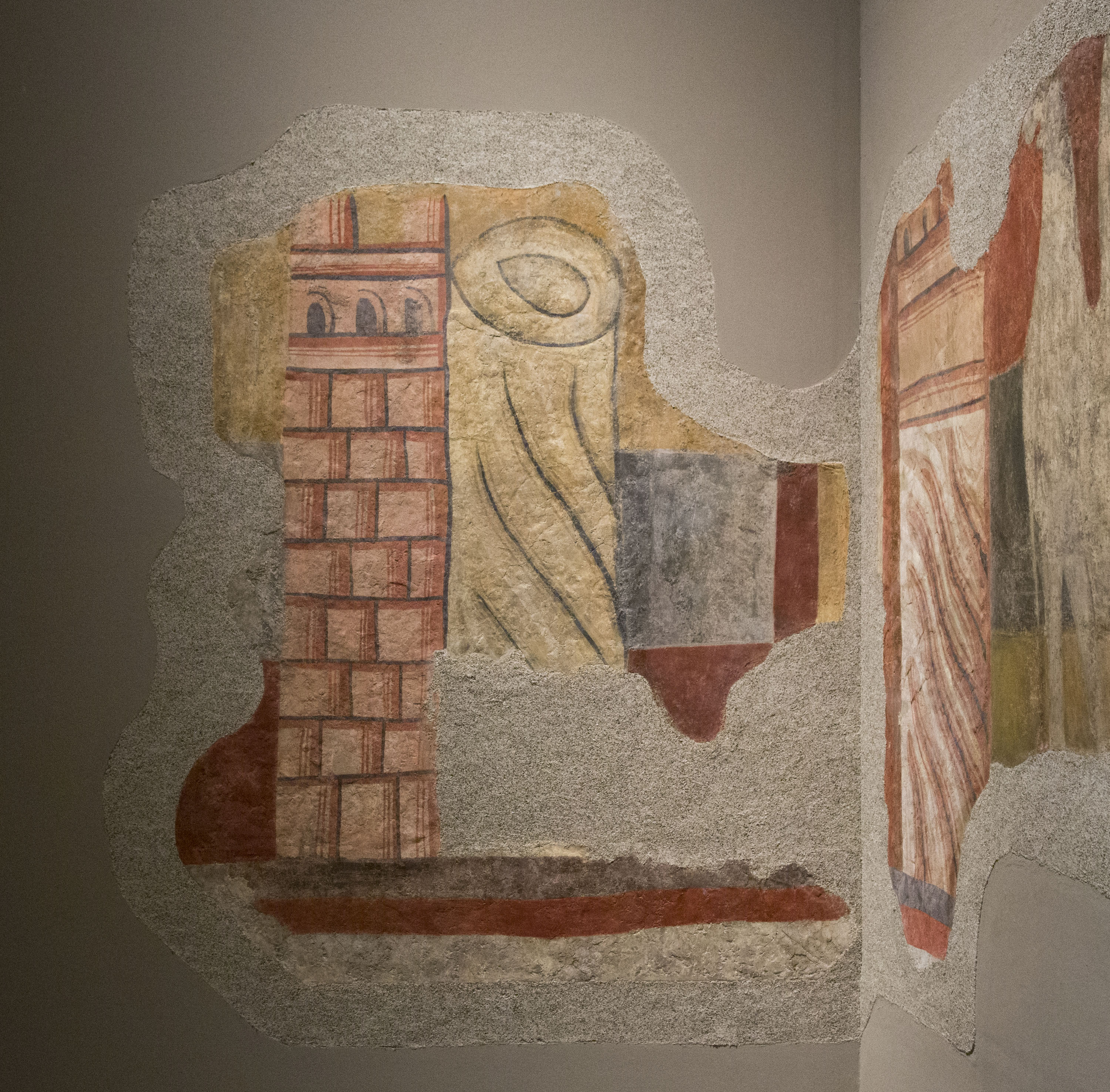 image for: Mestre de Boí - Arquitectures. Pintures de Sant Joan de Boí - Cap a 1100