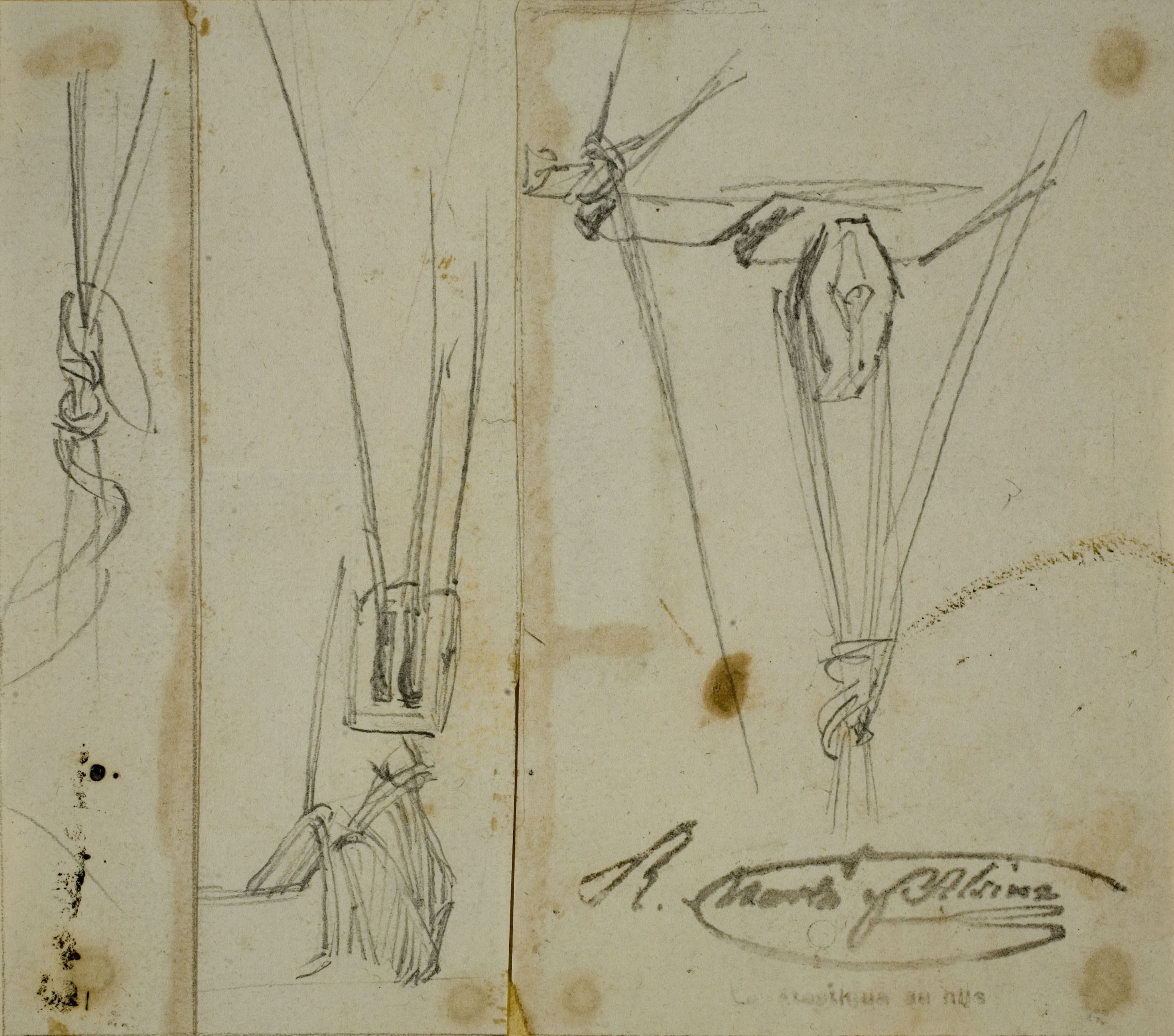 image for: Ramon Martí i Alsina - Corrioles per al quadre d'«El Bornet» - Cap a 1866-1870