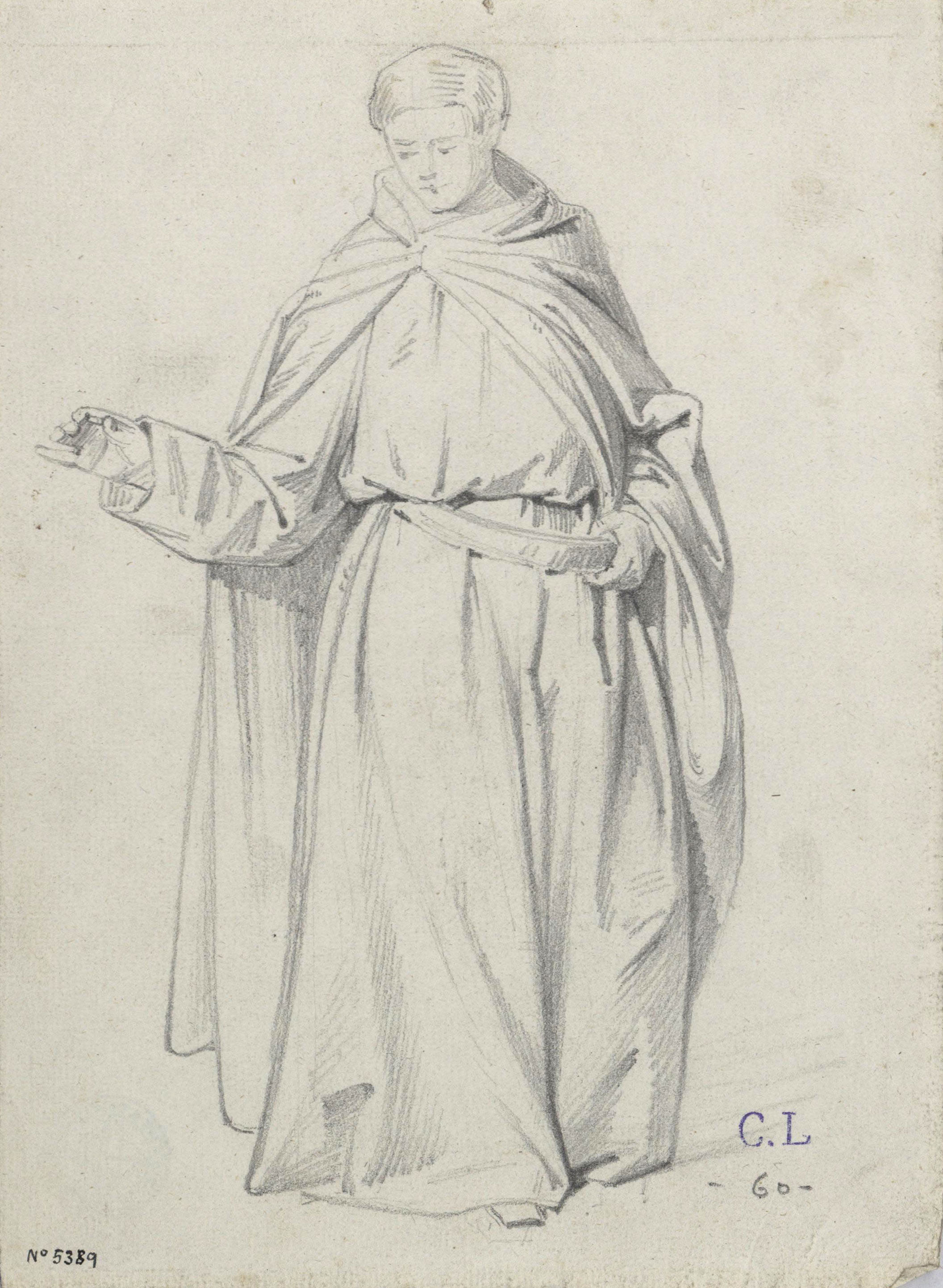 image for: Claudi Lorenzale - Estudi d'home - Cap a 1850-1870