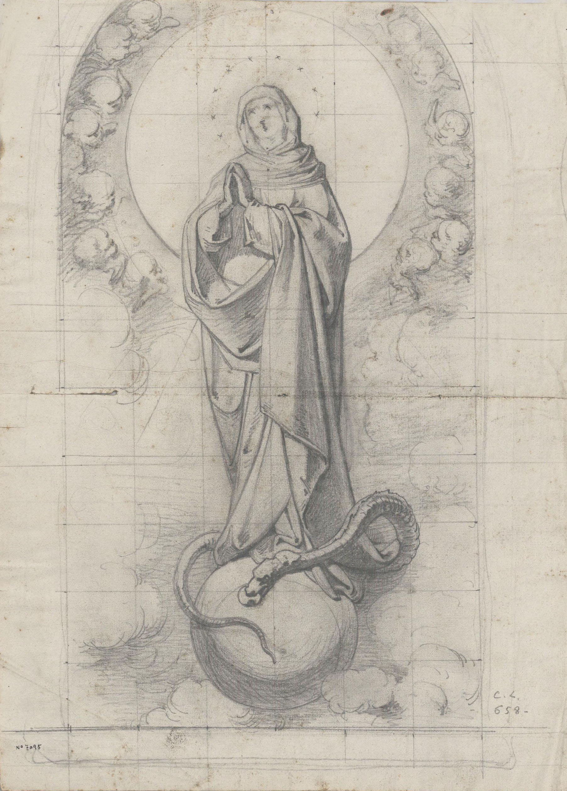 image for: Claudi Lorenzale - Immaculada - Cap a 1850-1870