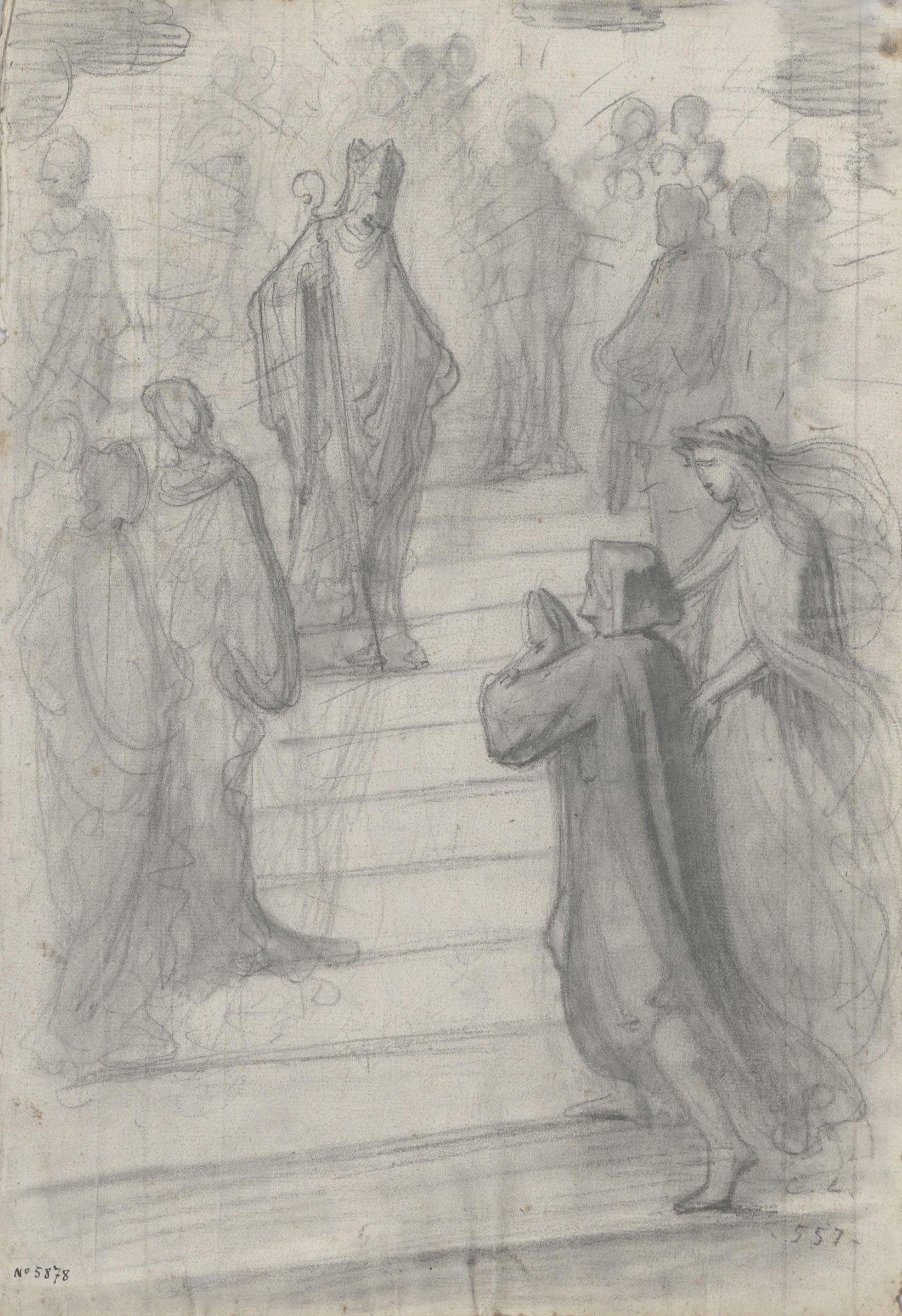 Claudi Lorenzale - Episodi de la Divina Comèdia - Cap a 1850-1870 image for: Claudi Lorenzale - Episodi de la Divina Comèdia - Cap a 1850-1870